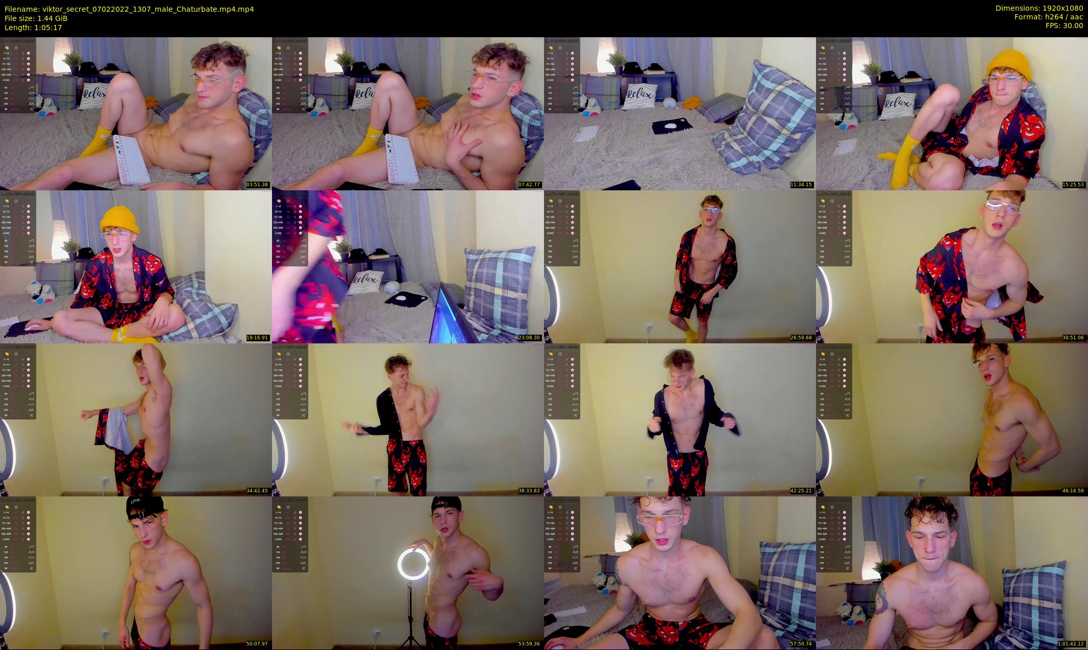 viktor_secret — 66 minute Chaturbate male cam show recording, 1080p, Feb 7, 2022