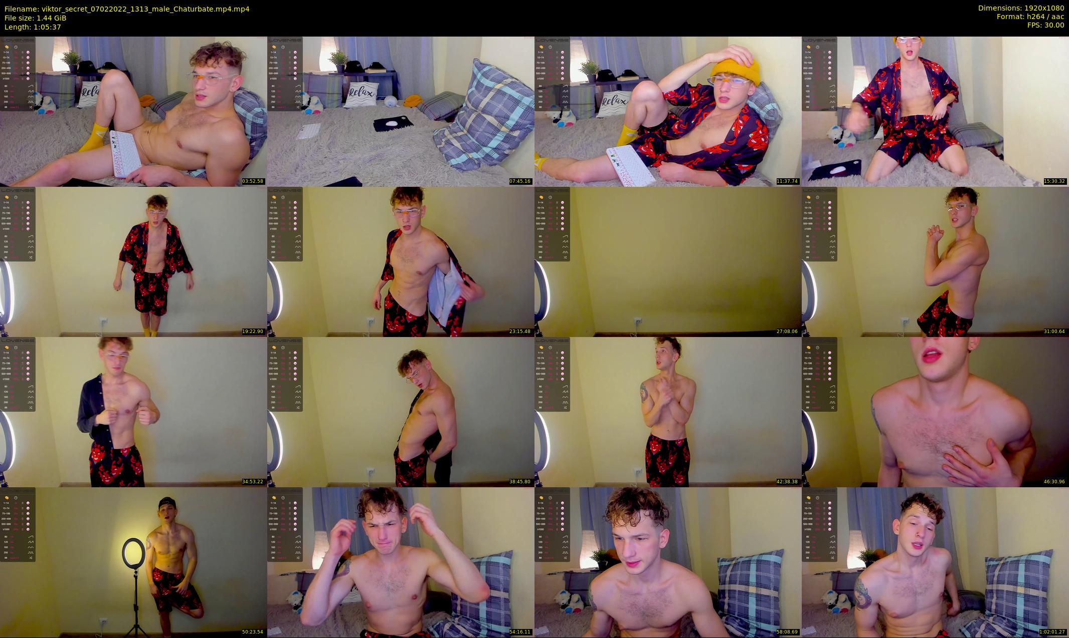 viktor_secret — 66 minute Chaturbate male cam show recording, 1080p, Feb 7, 2022