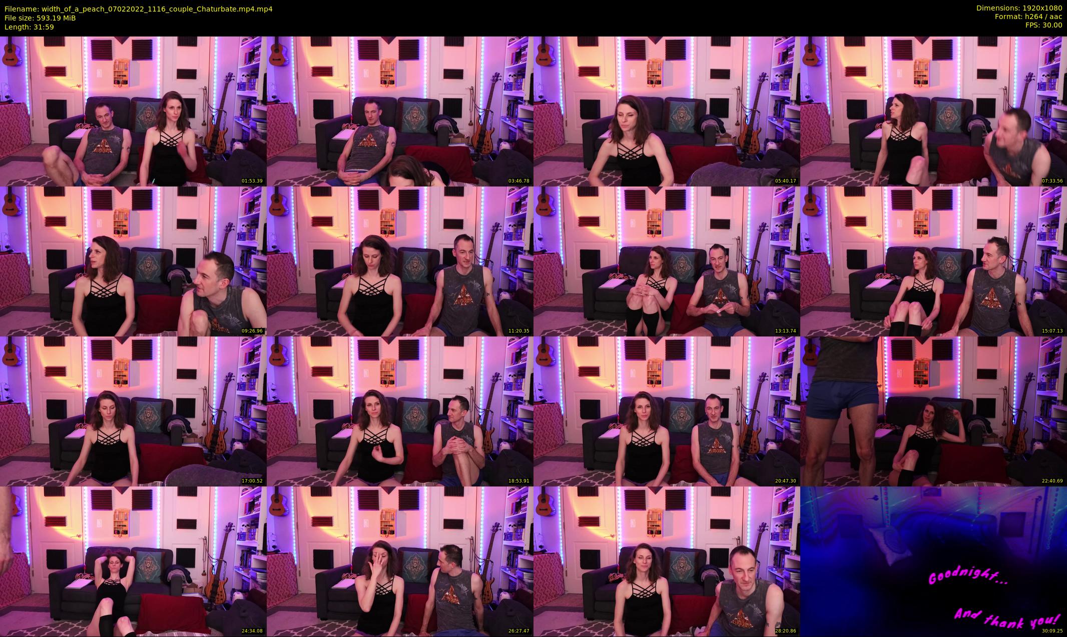 width_of_a_peach — 32 minute Chaturbate couple cam show recording, 1080p, Feb 7, 2022