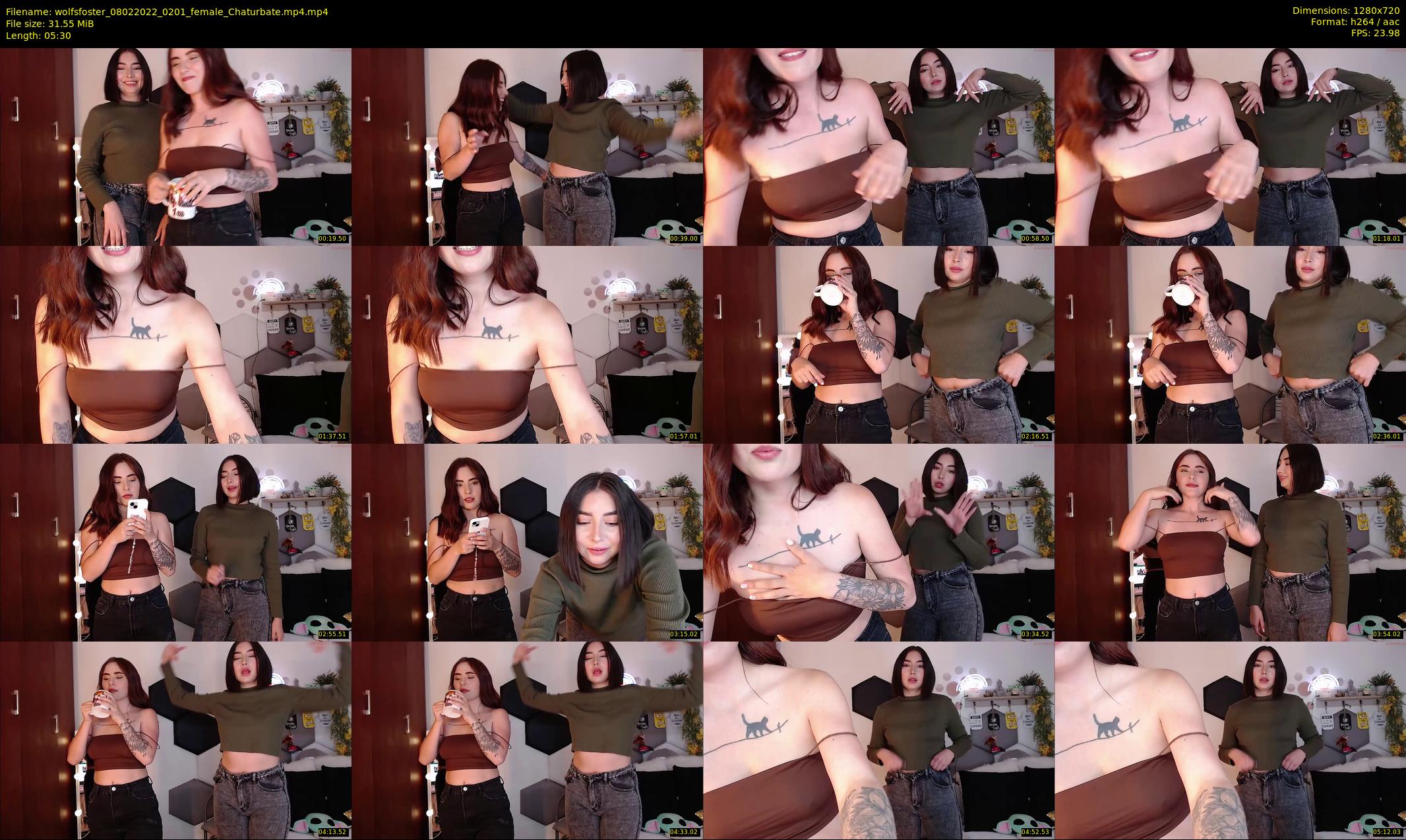 wolfsfoster — 6 minute Chaturbate couple cam show recording, 720p, Feb 8, 2022