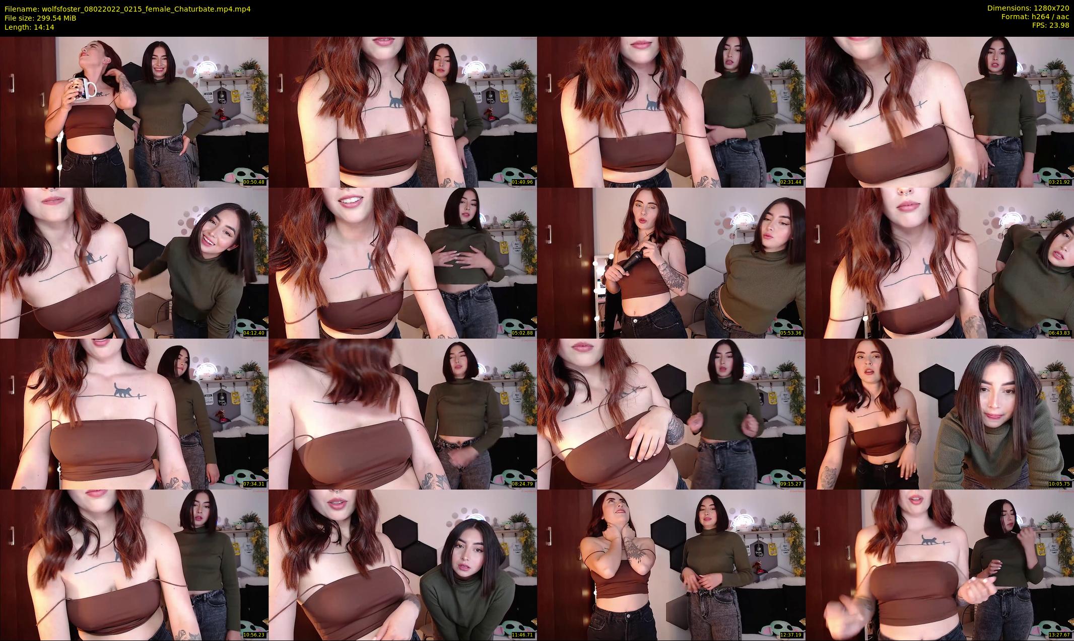 wolfsfoster — 15 minute Chaturbate couple cam show recording, 720p, Feb 8, 2022