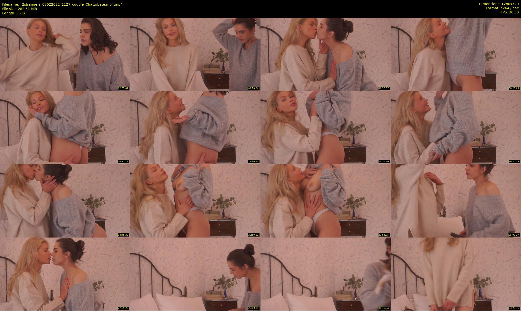 _2strangers — 36 minute Chaturbate couple cam show recording, 720p, Feb 8, 2022