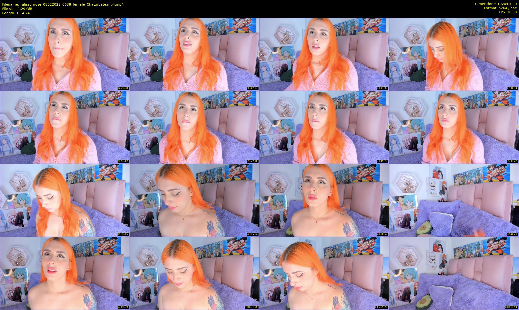 _alissonrose — 75 minute Chaturbate female cam show recording, 1080p, Feb 8, 2022