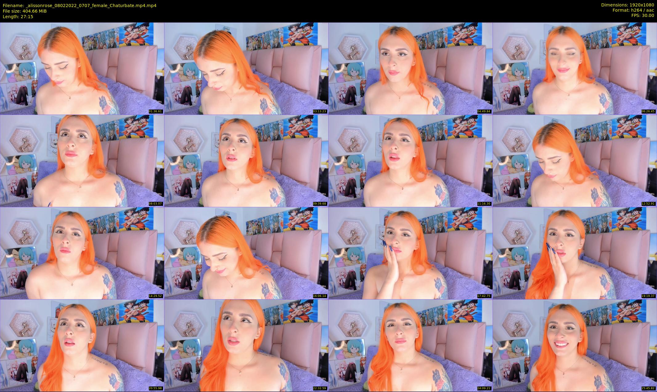 _alissonrose — 28 minute Chaturbate female cam show recording, 1080p, Feb 8, 2022