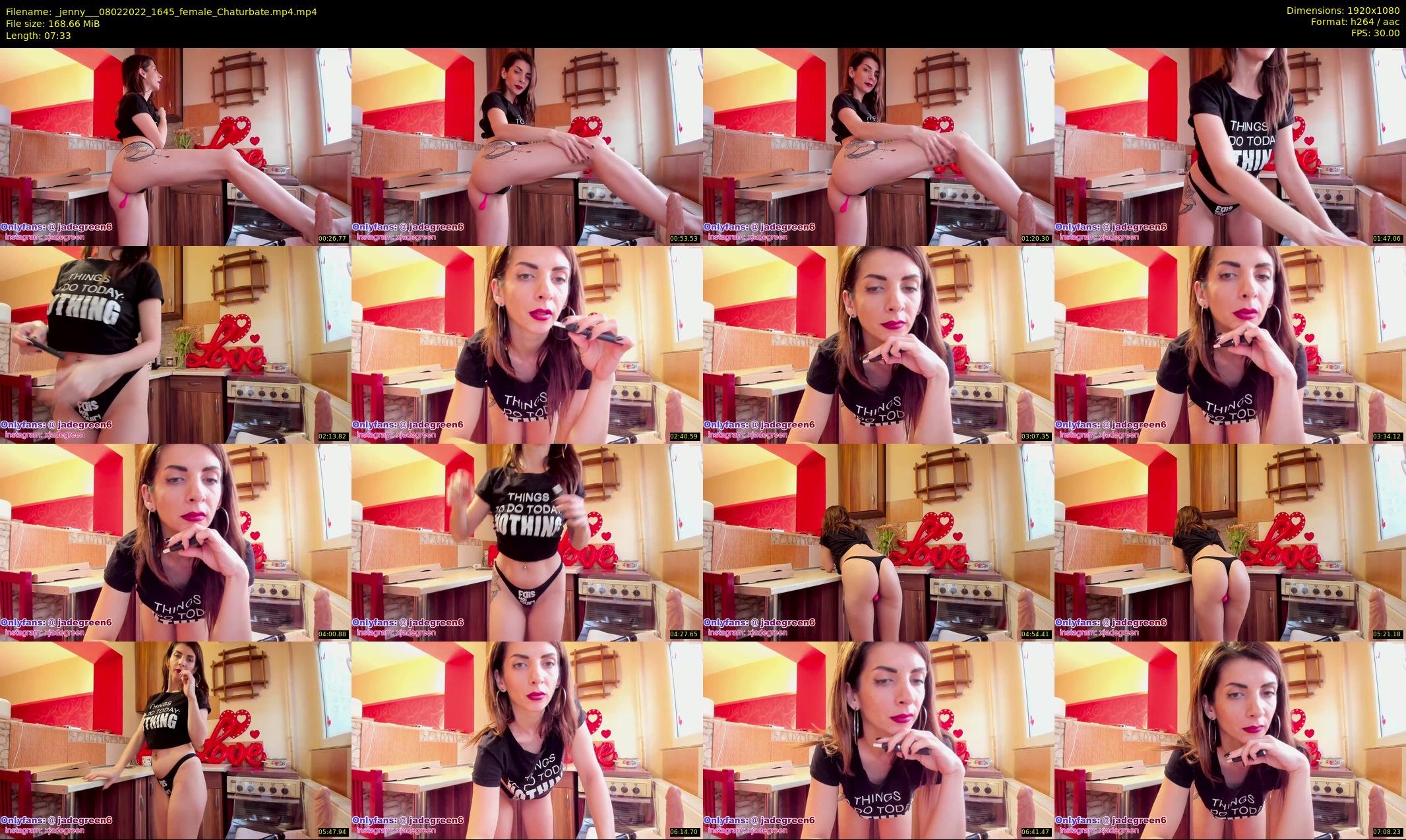 _jenny__ — 8 minute Chaturbate female cam show recording, 1080p, Feb 8, 2022