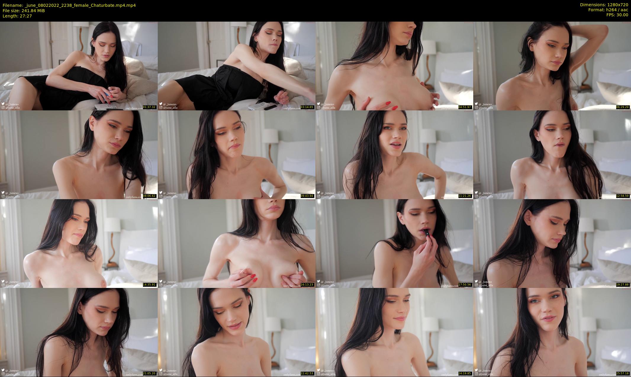 _june — 28 minute Chaturbate female cam show recording, 720p, Feb 8, 2022