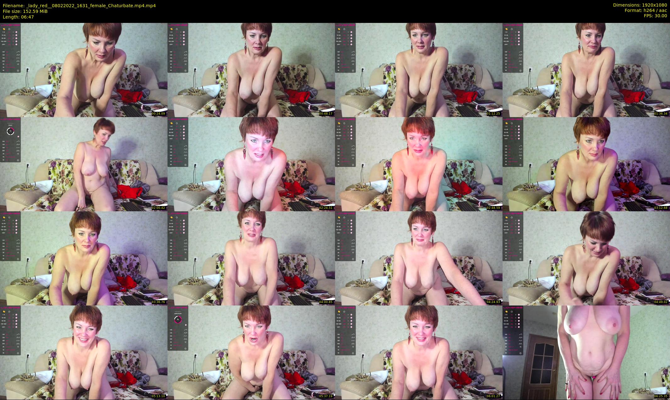 _lady_red_ — 7 minute Chaturbate female cam show recording, 1080p, Feb 8, 2022