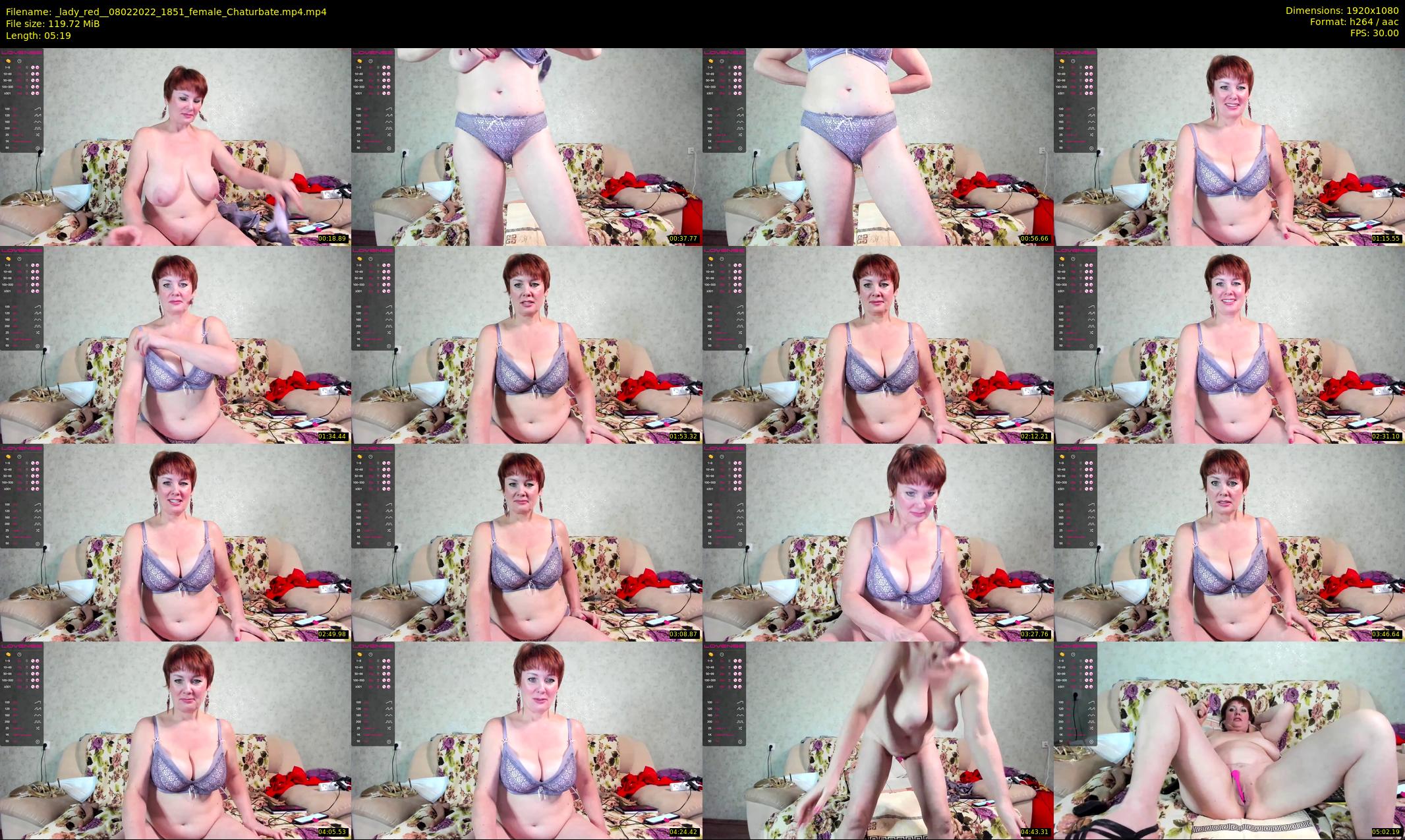 _lady_red_ — 6 minute Chaturbate female cam show recording, 1080p, Feb 8, 2022