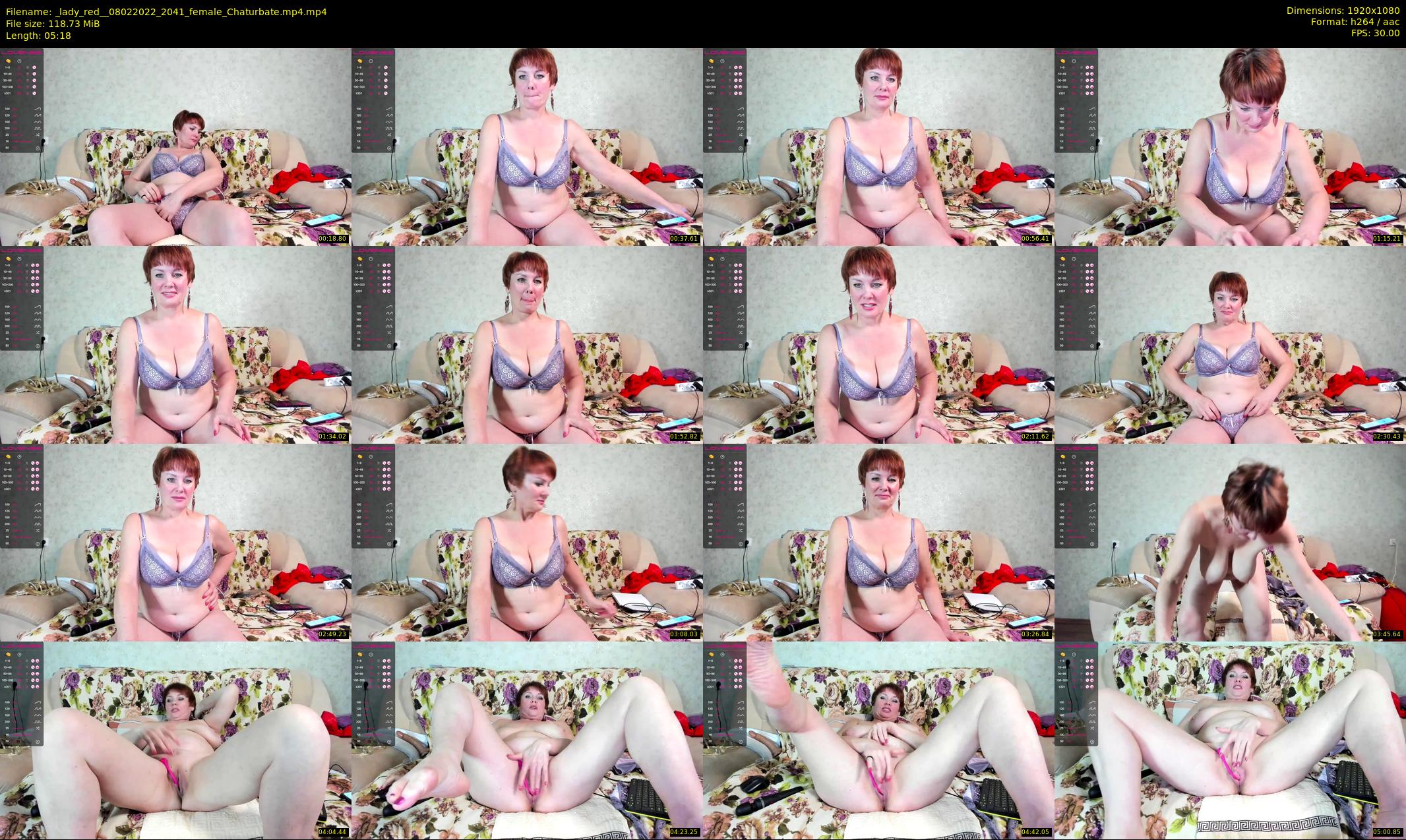 _lady_red_ — 6 minute Chaturbate female cam show recording, 1080p, Feb 8, 2022