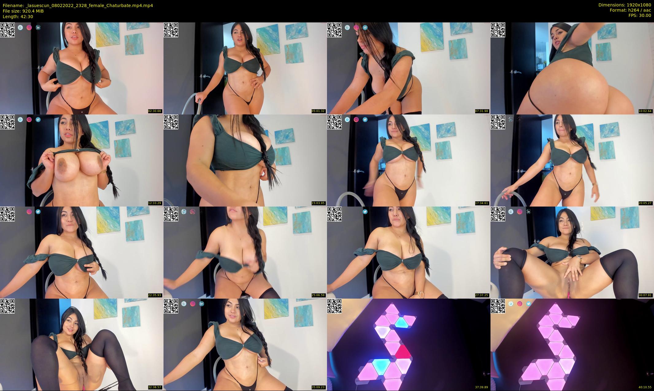 _lasuescun — 43 minute Chaturbate female cam show recording, 1080p, Feb 8, 2022