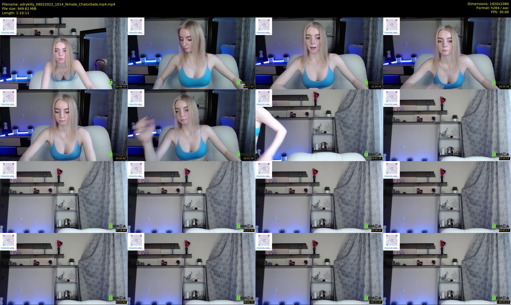 adrykilly — 71 minute Chaturbate female cam show recording, 1080p, Feb 8, 2022