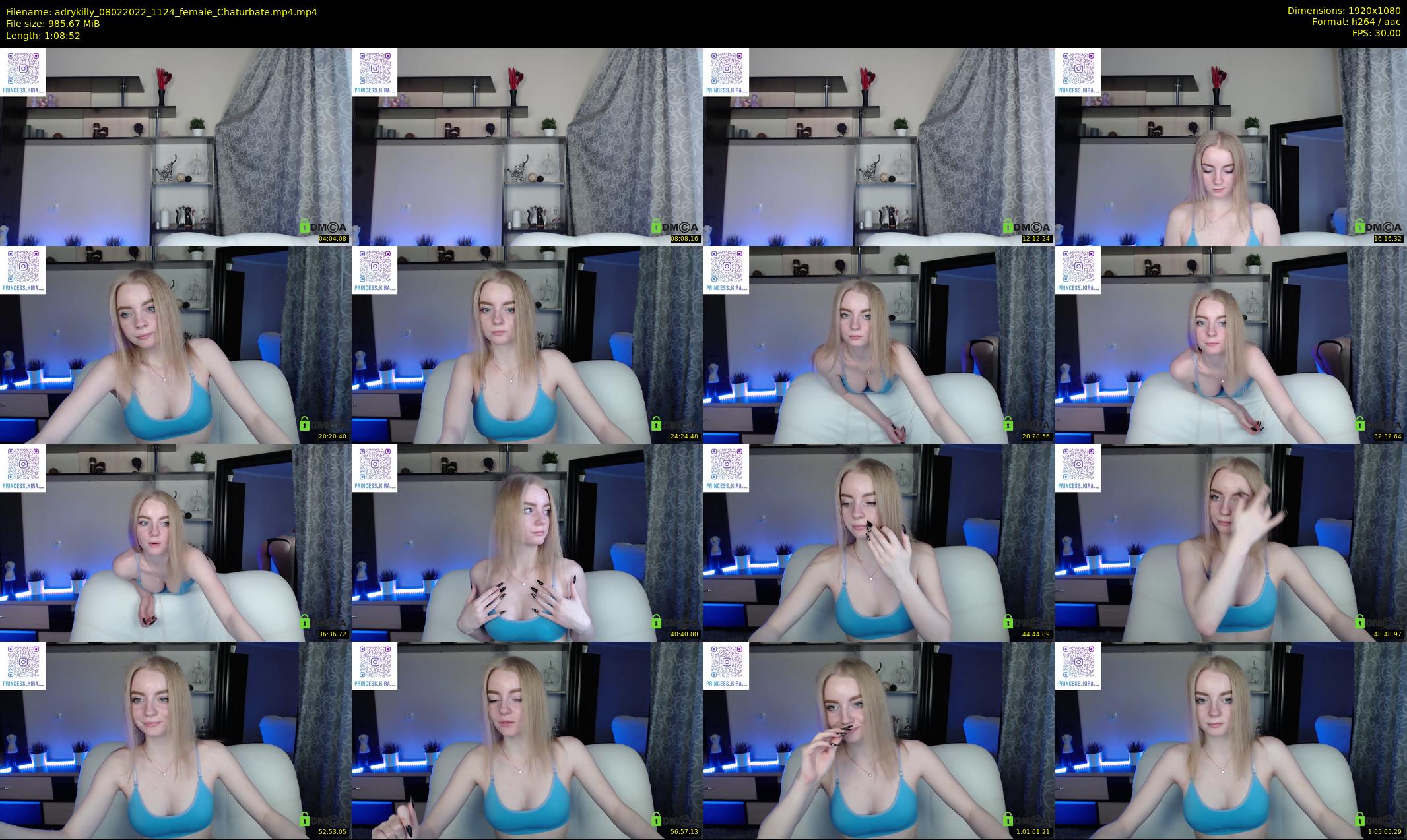 adrykilly — 69 minute Chaturbate female cam show recording, 1080p, Feb 8, 2022
