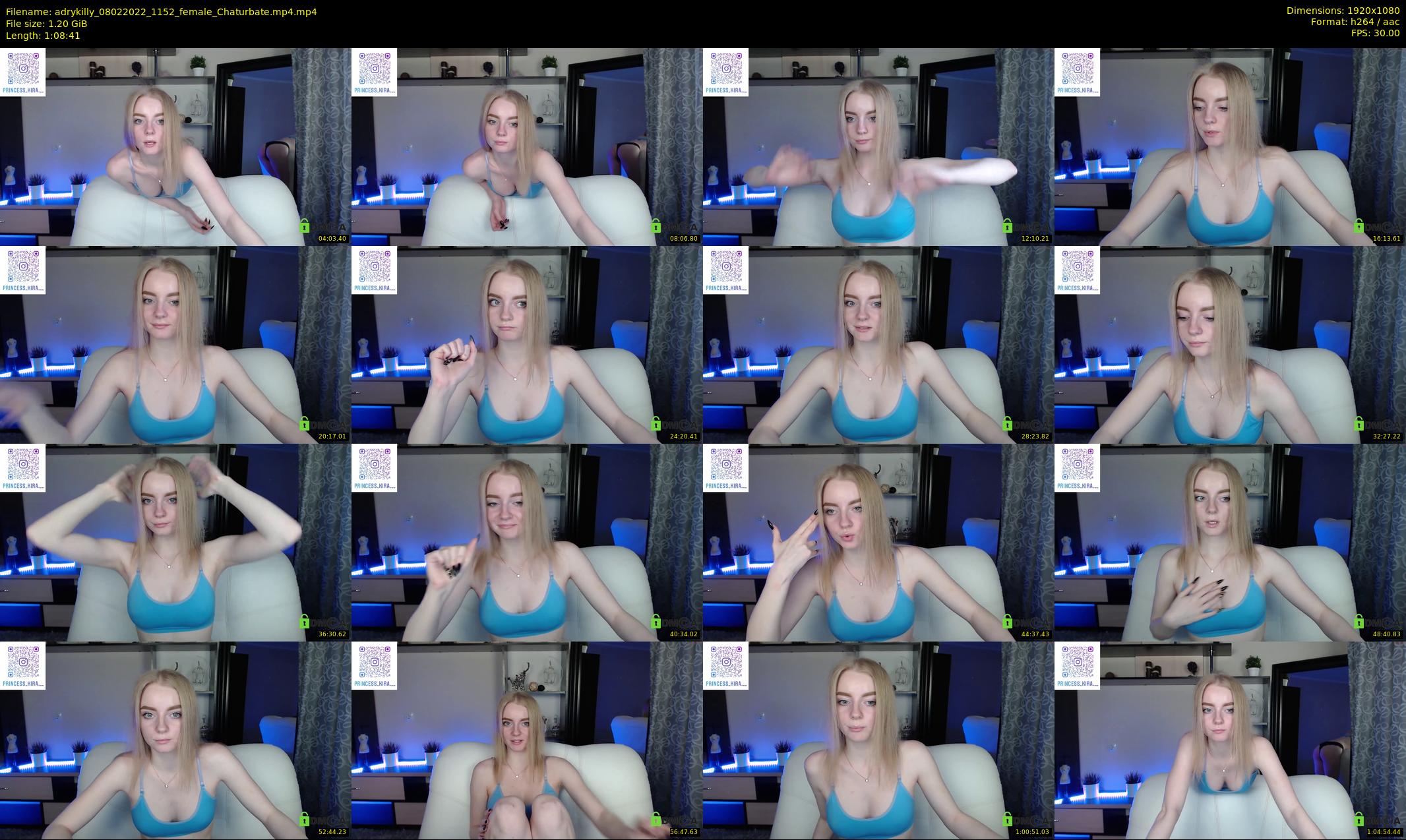 adrykilly — 69 minute Chaturbate female cam show recording, 1080p, Feb 8, 2022