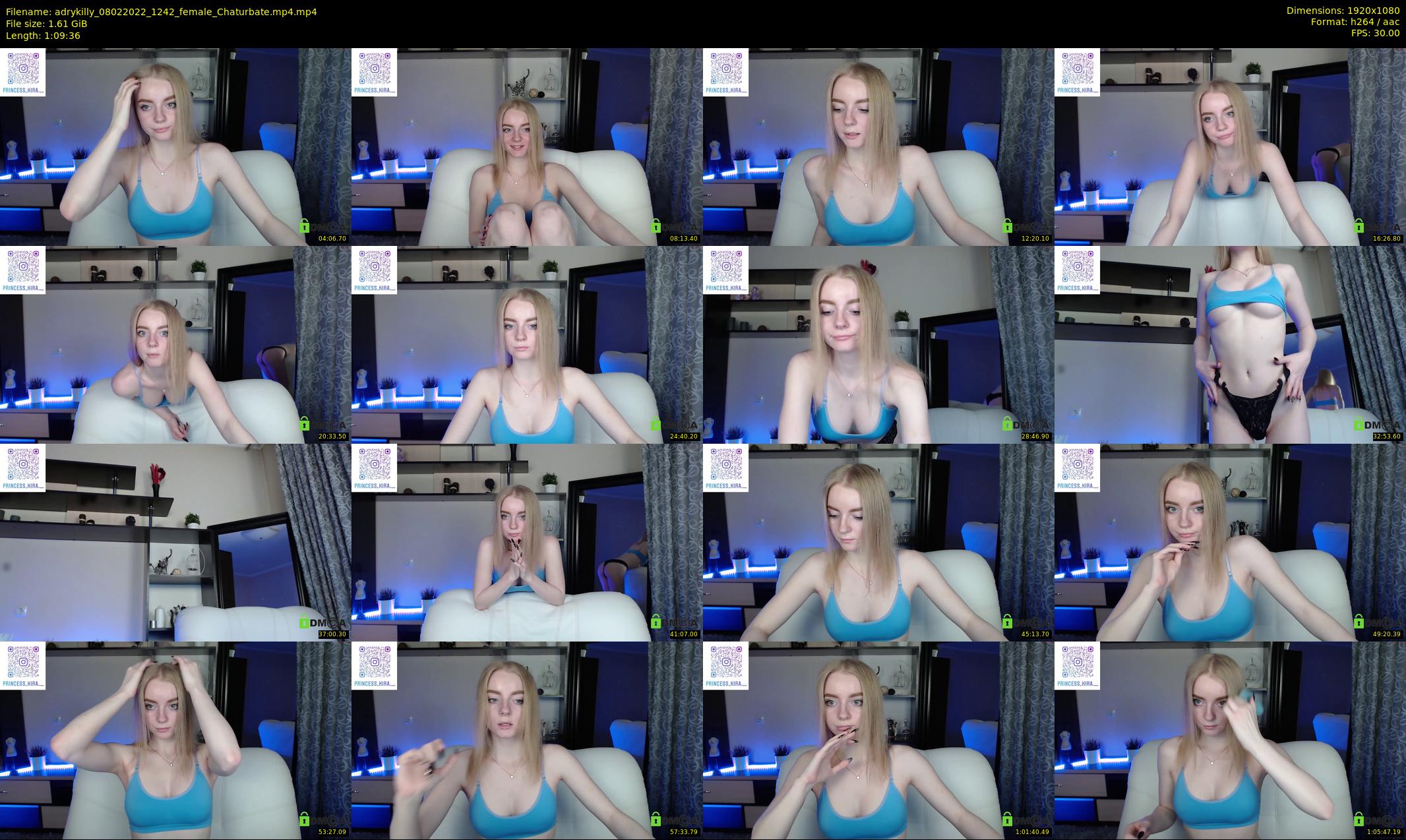 adrykilly — 70 minute Chaturbate female cam show recording, 1080p, Feb 8, 2022