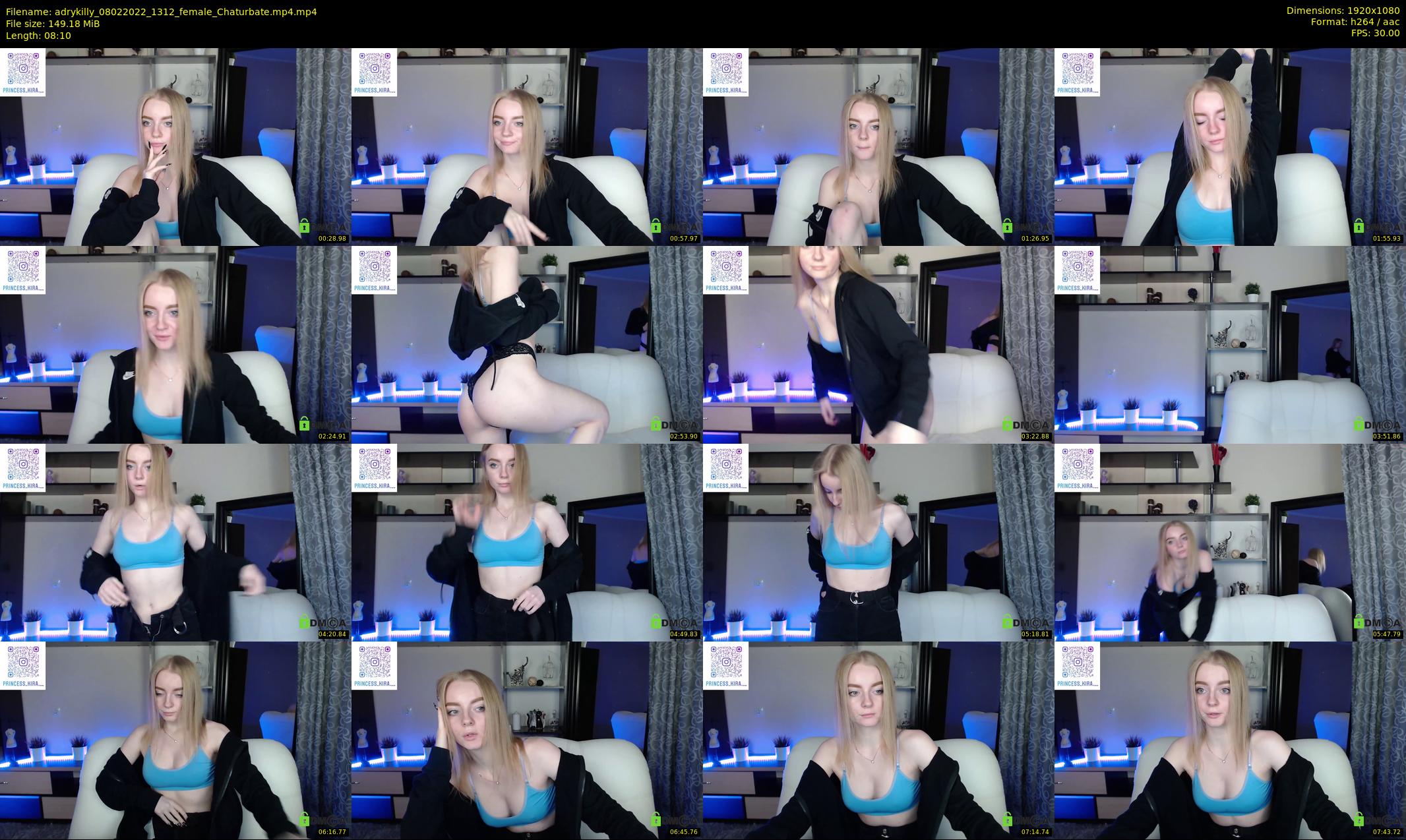 adrykilly — 9 minute Chaturbate female cam show recording, 1080p, Feb 8, 2022