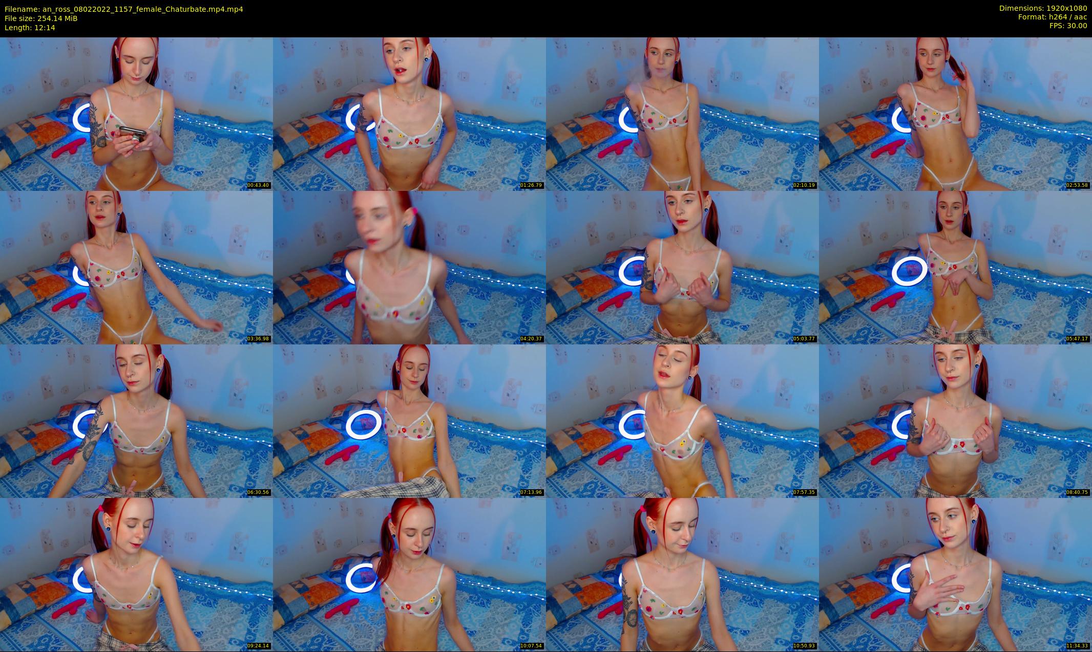 an_ross — 13 minute Chaturbate female cam show recording, 1080p, Feb 8, 2022