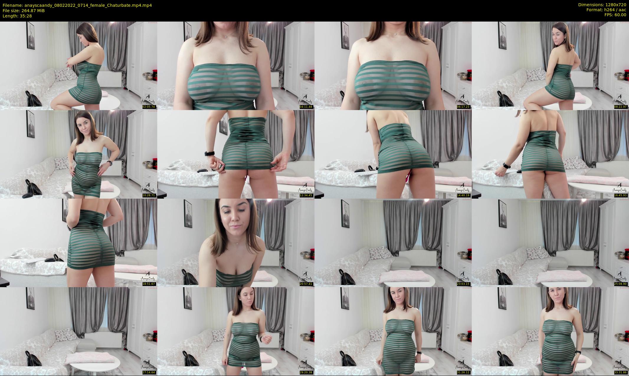 anayscaandy — 36 minute Chaturbate female cam show recording, 720p, Feb 8, 2022