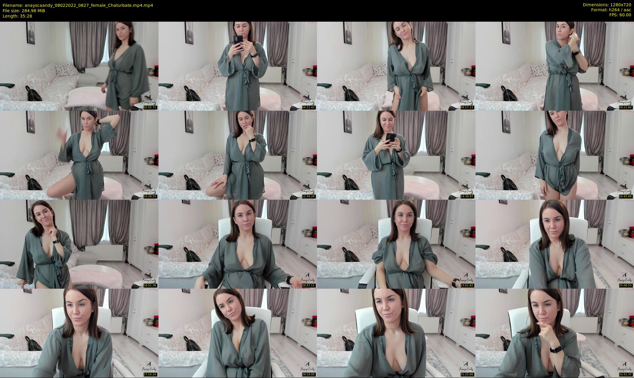 anayscaandy — 36 minute Chaturbate female cam show recording, 720p, Feb 8, 2022