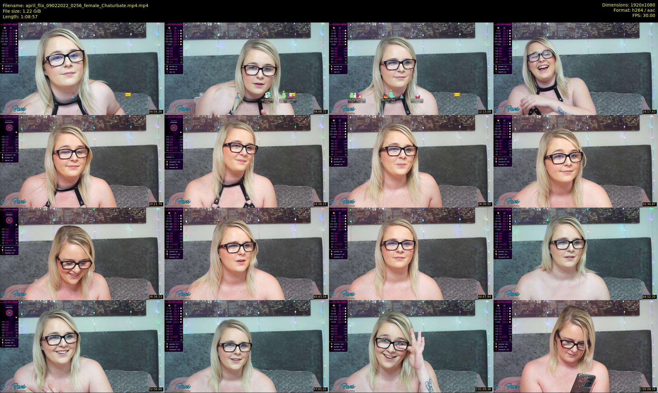 april_flix — 69 minute Chaturbate female cam show recording, 1080p, Feb 9, 2022