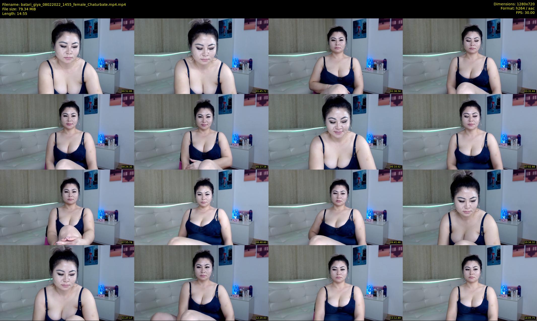 batari_giya — 15 minute Chaturbate female cam show recording, 720p, Feb 8, 2022