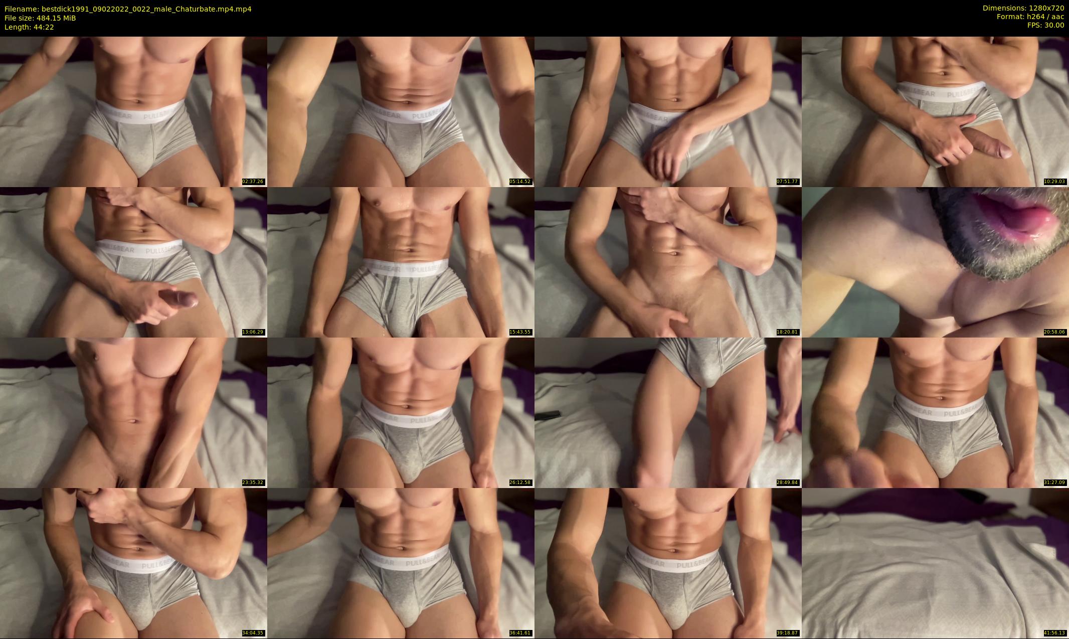 bestdick1991 — 45 minute Chaturbate male cam show recording, 720p, Feb 9, 2022