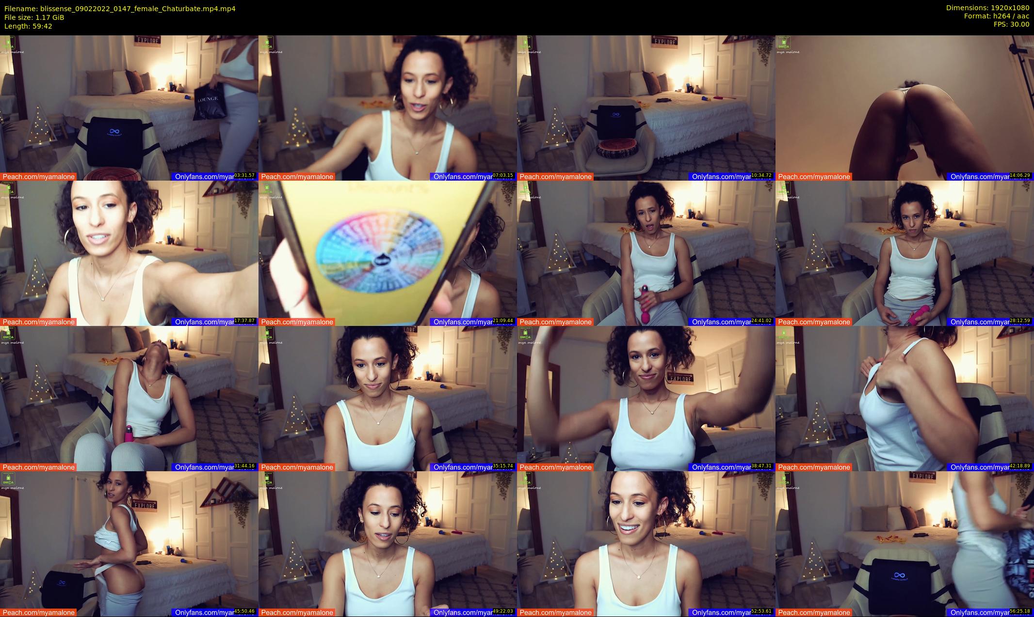 blissense — 60 minute Chaturbate female cam show recording, 1080p, Feb 9, 2022