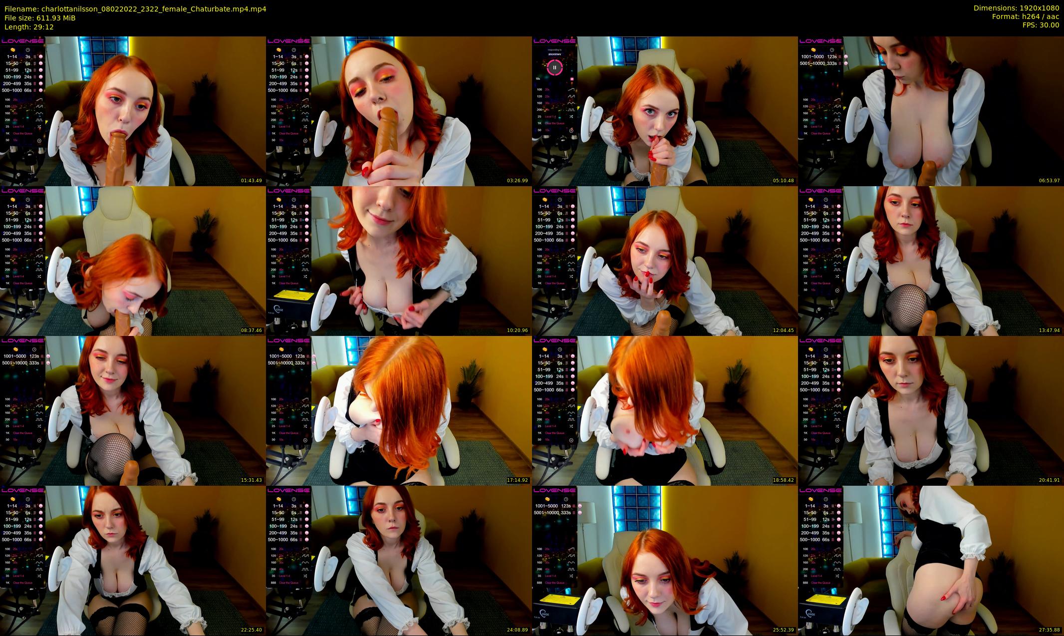 charlottanilsson — 30 minute Chaturbate female cam show recording, 1080p, Feb 8, 2022