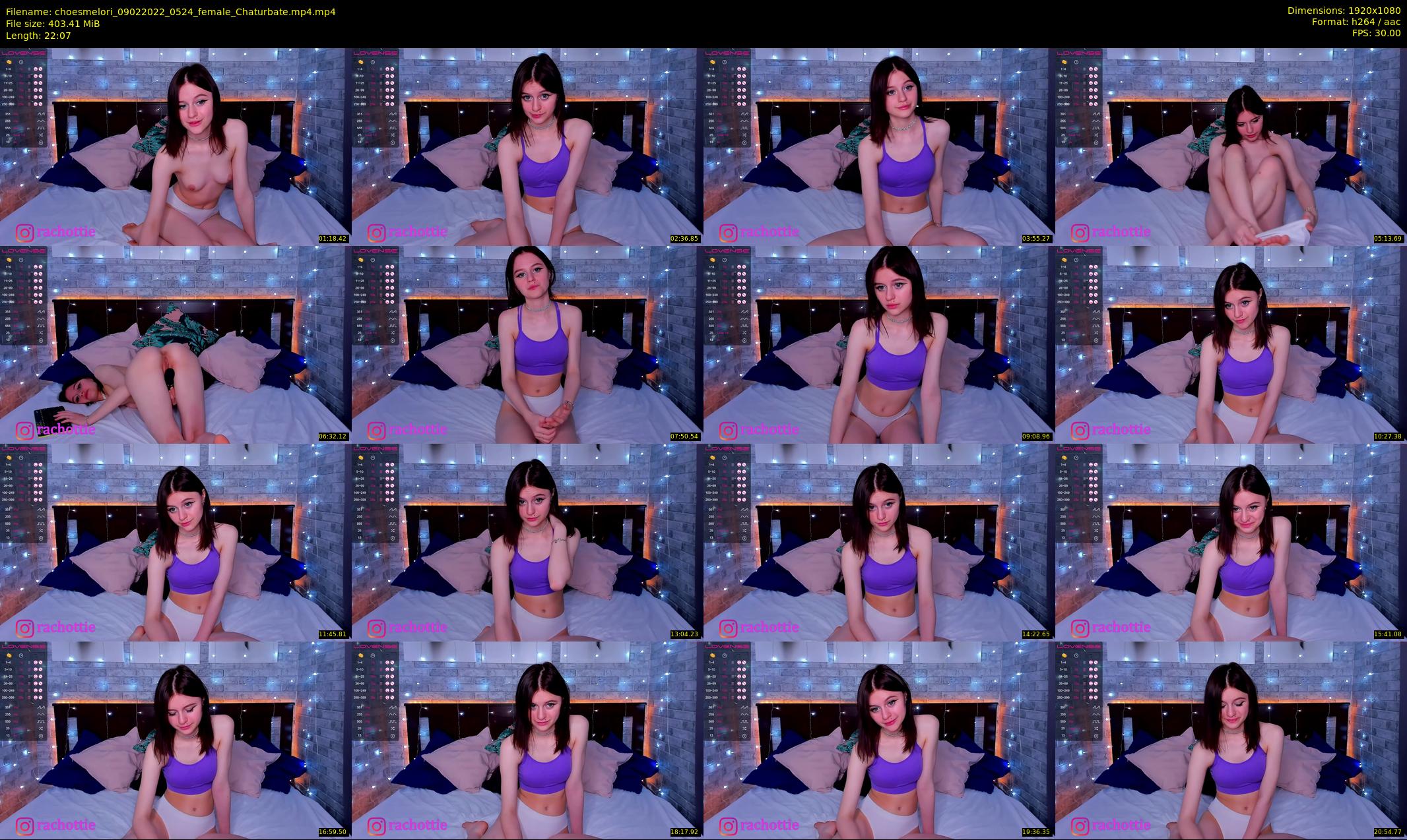 choesmelori — 23 minute Chaturbate couple cam show recording, 1080p, Feb 9, 2022