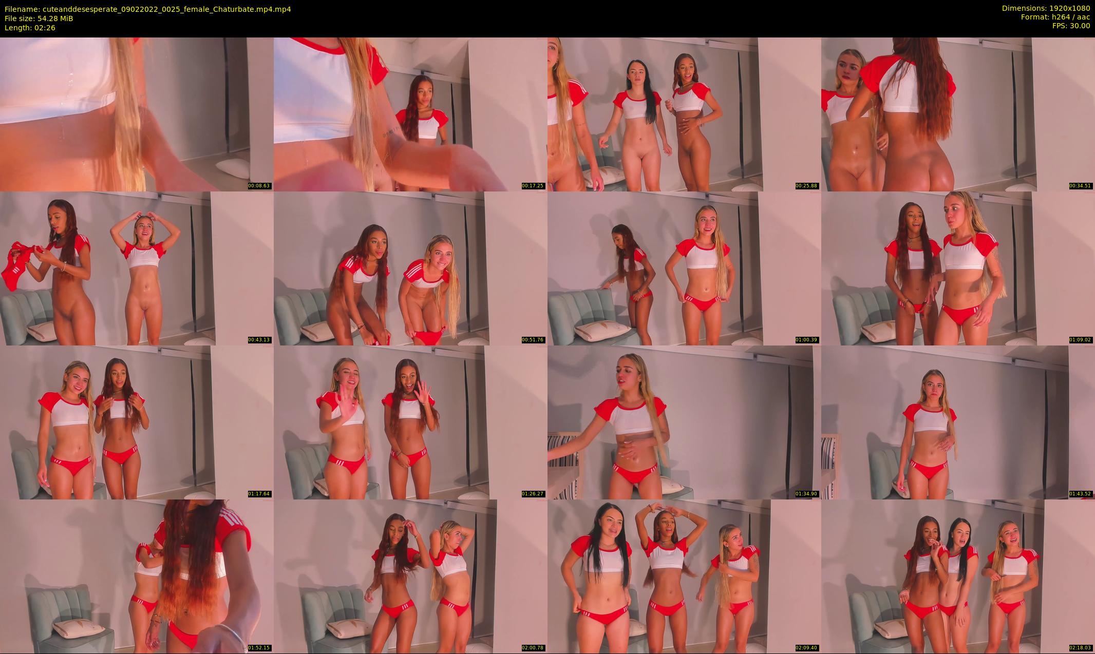 cuteanddesesperate — 3 minute Chaturbate female cam show recording, 1080p, Feb 9, 2022