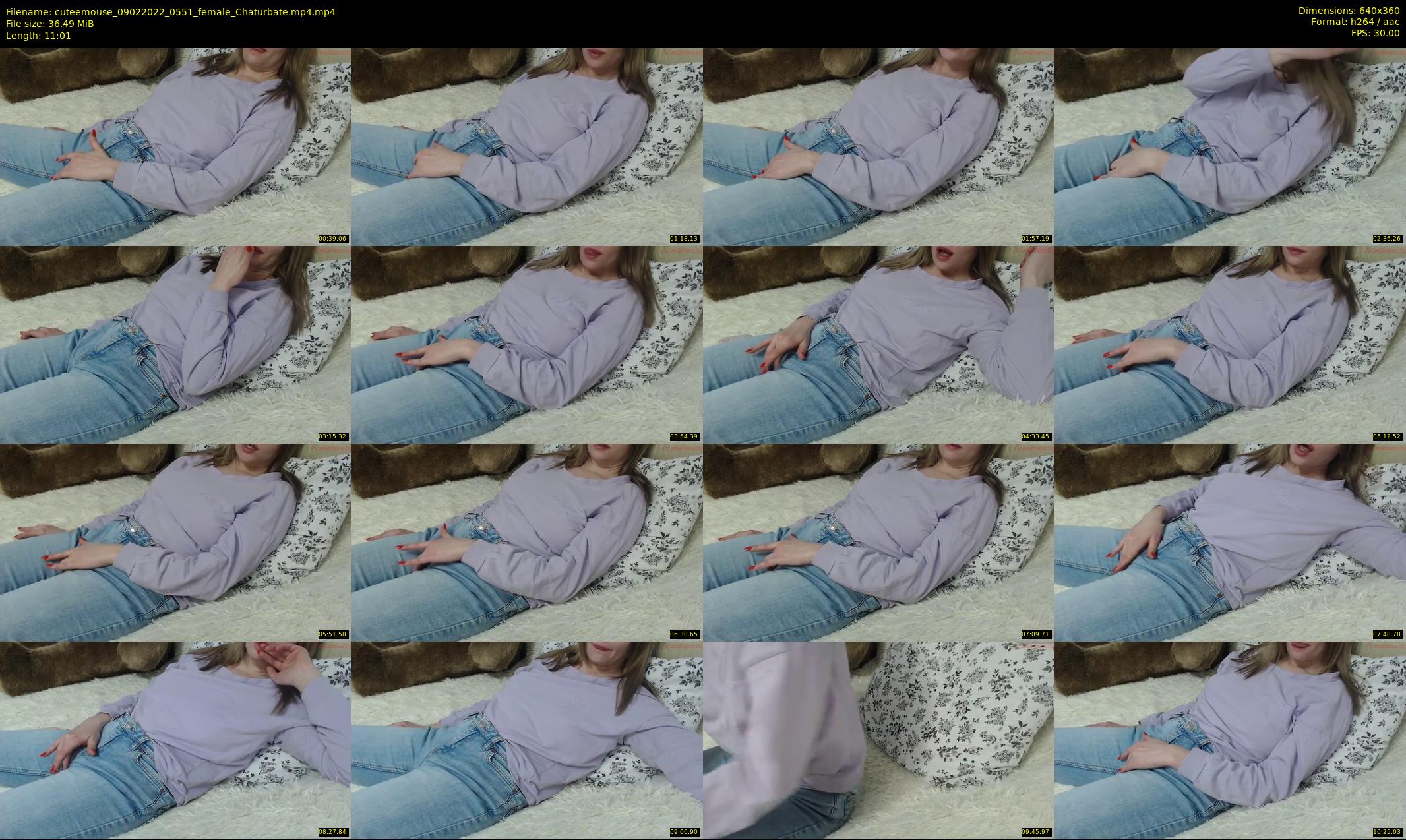 cuteemouse — 12 minute Chaturbate female cam show recording, 360p, Feb 9, 2022