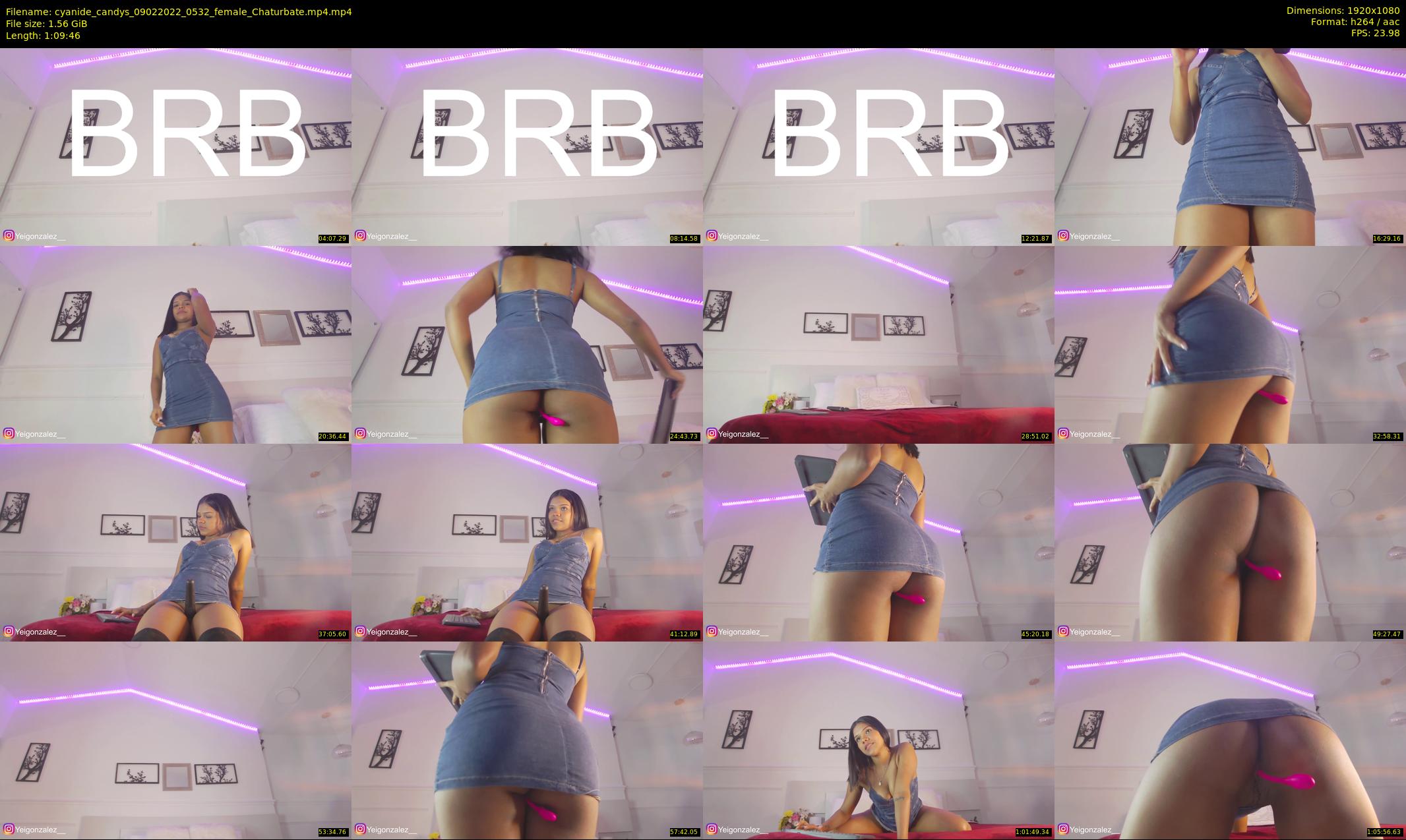 cyanide_candys — 70 minute Chaturbate female cam show recording, 1080p, Feb 9, 2022