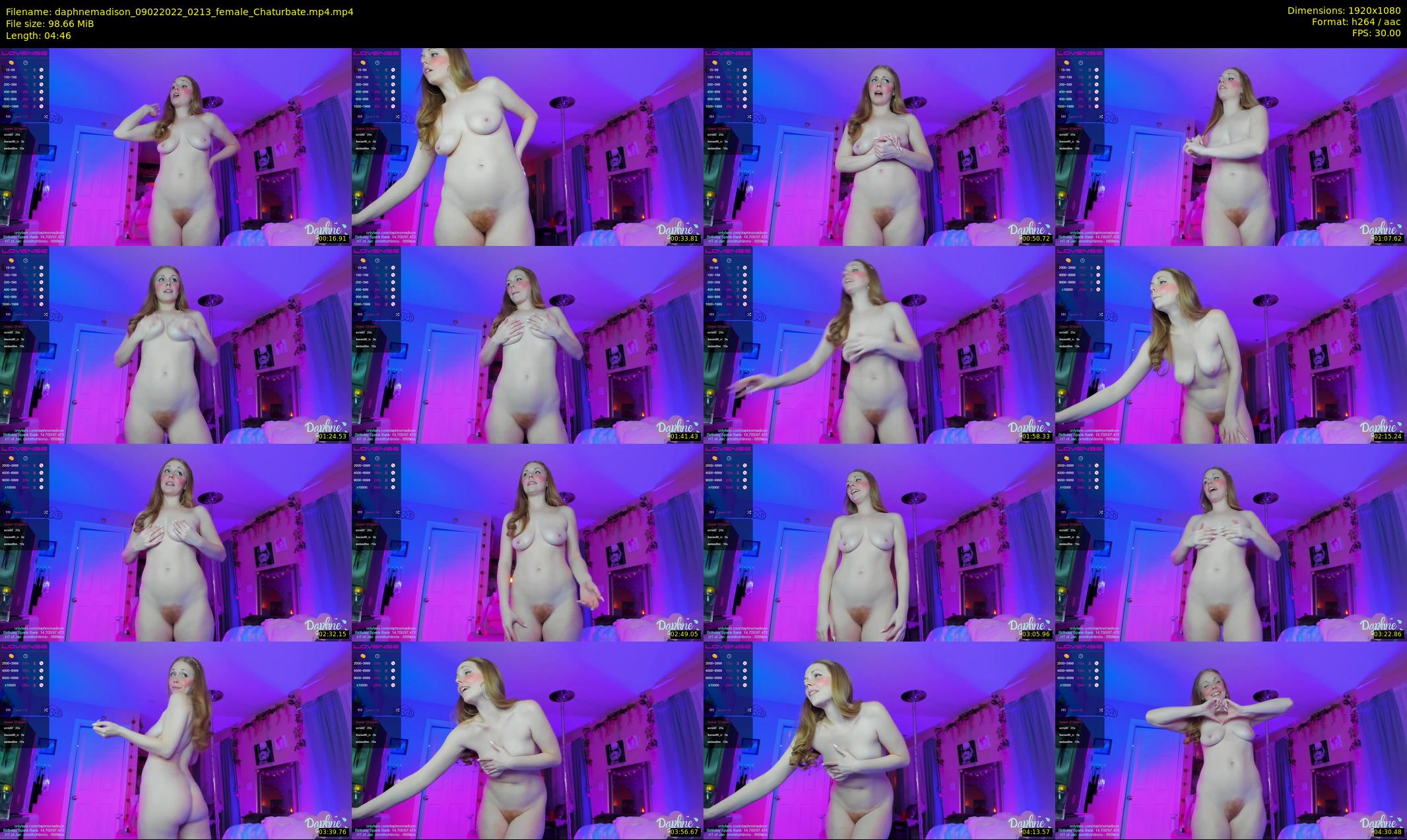 daphnemadison — 5 minute Chaturbate couple cam show recording, 1080p, Feb 9, 2022