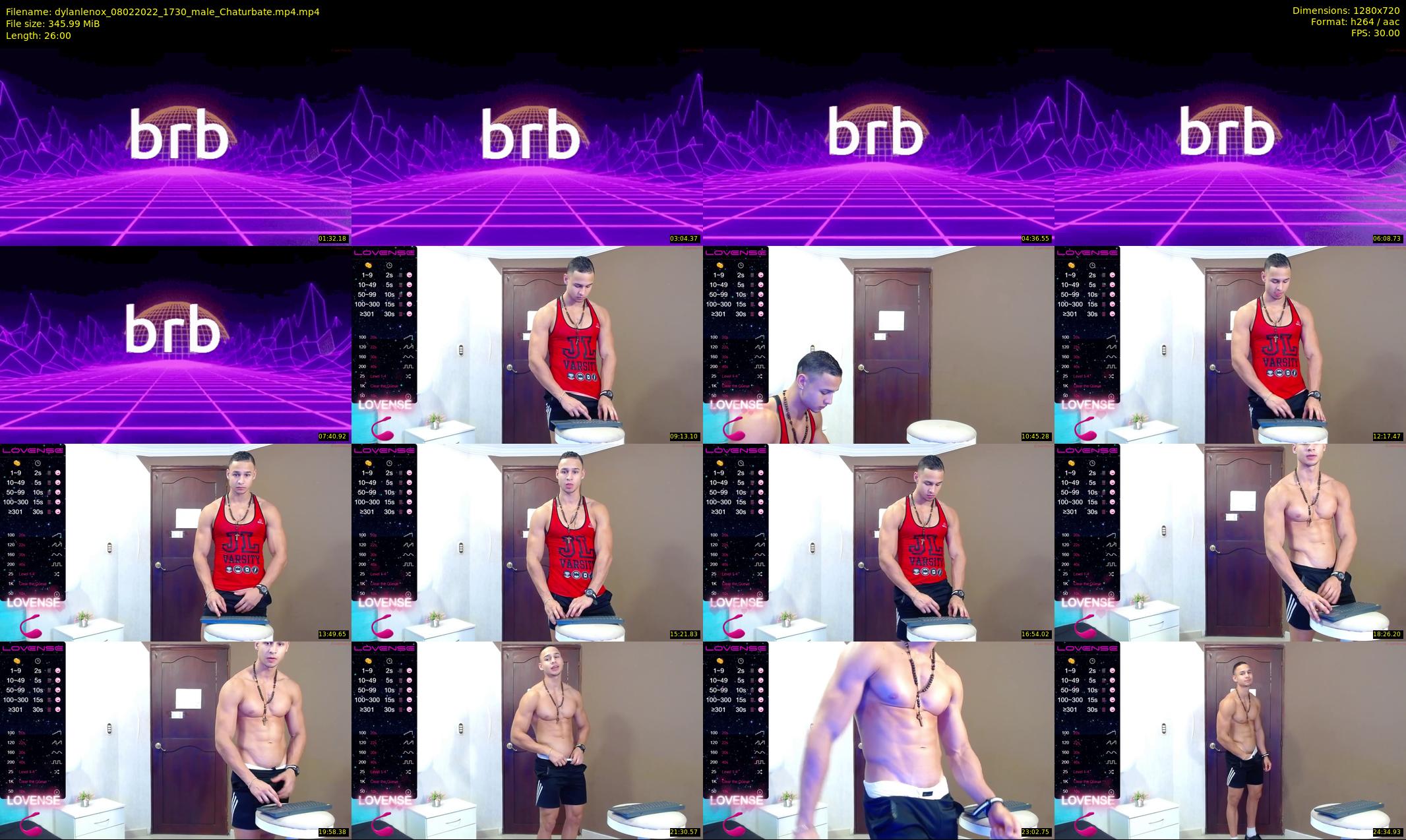 dylanlenox — 26 minute Chaturbate male cam show recording, 720p, Feb 8, 2022