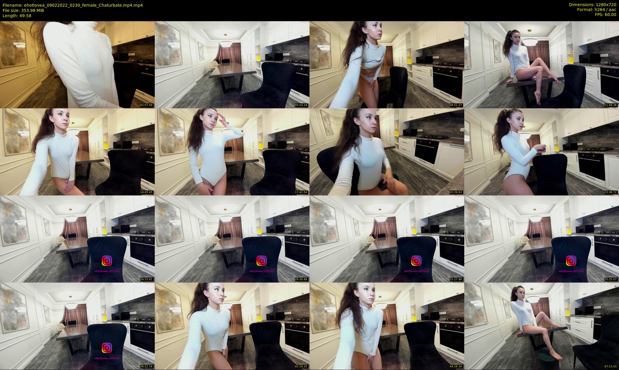 ehotlovea — 50 minute Chaturbate female cam show recording, 720p, Feb 9, 2022
