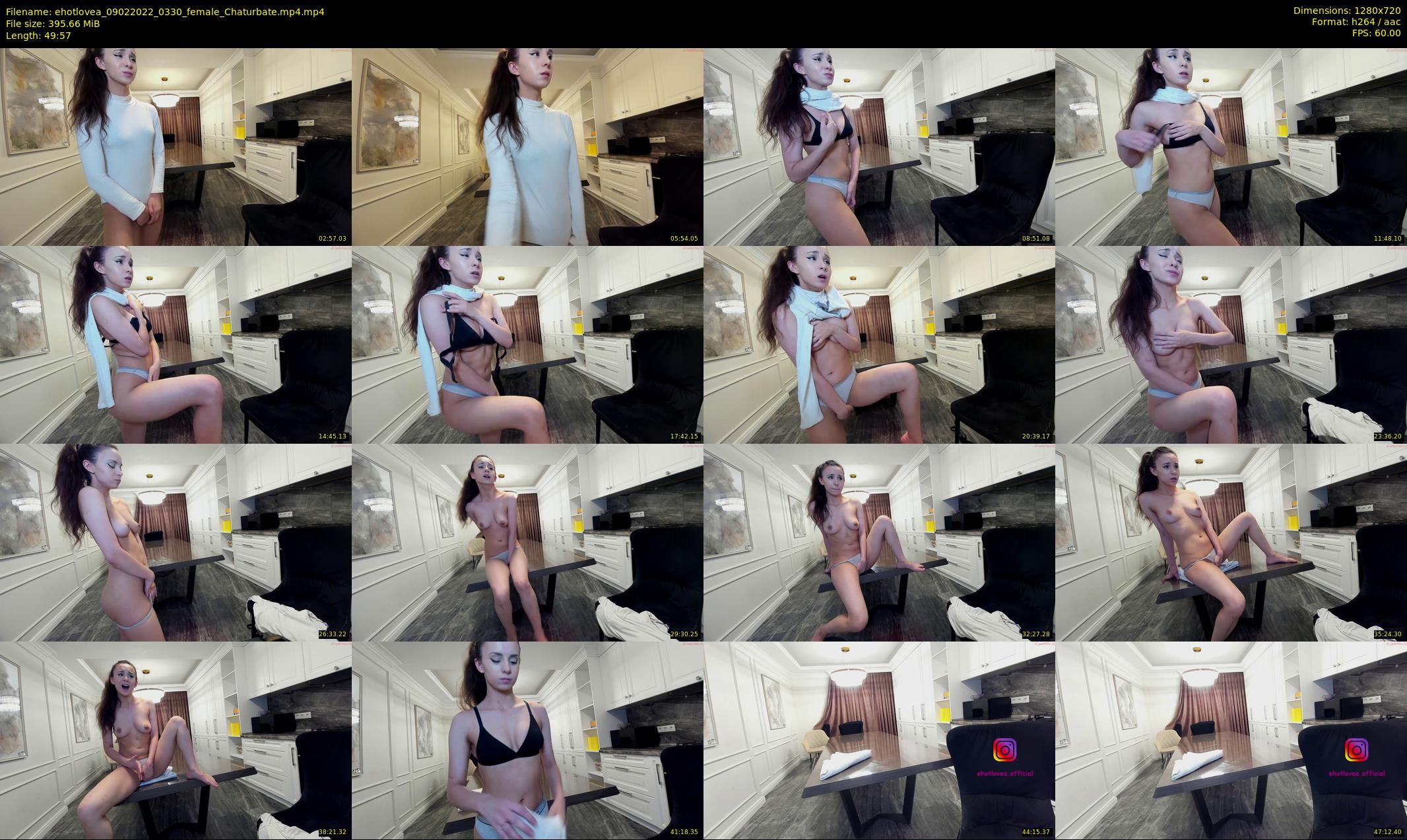 ehotlovea — 50 minute Chaturbate female cam show recording, 720p, Feb 9, 2022