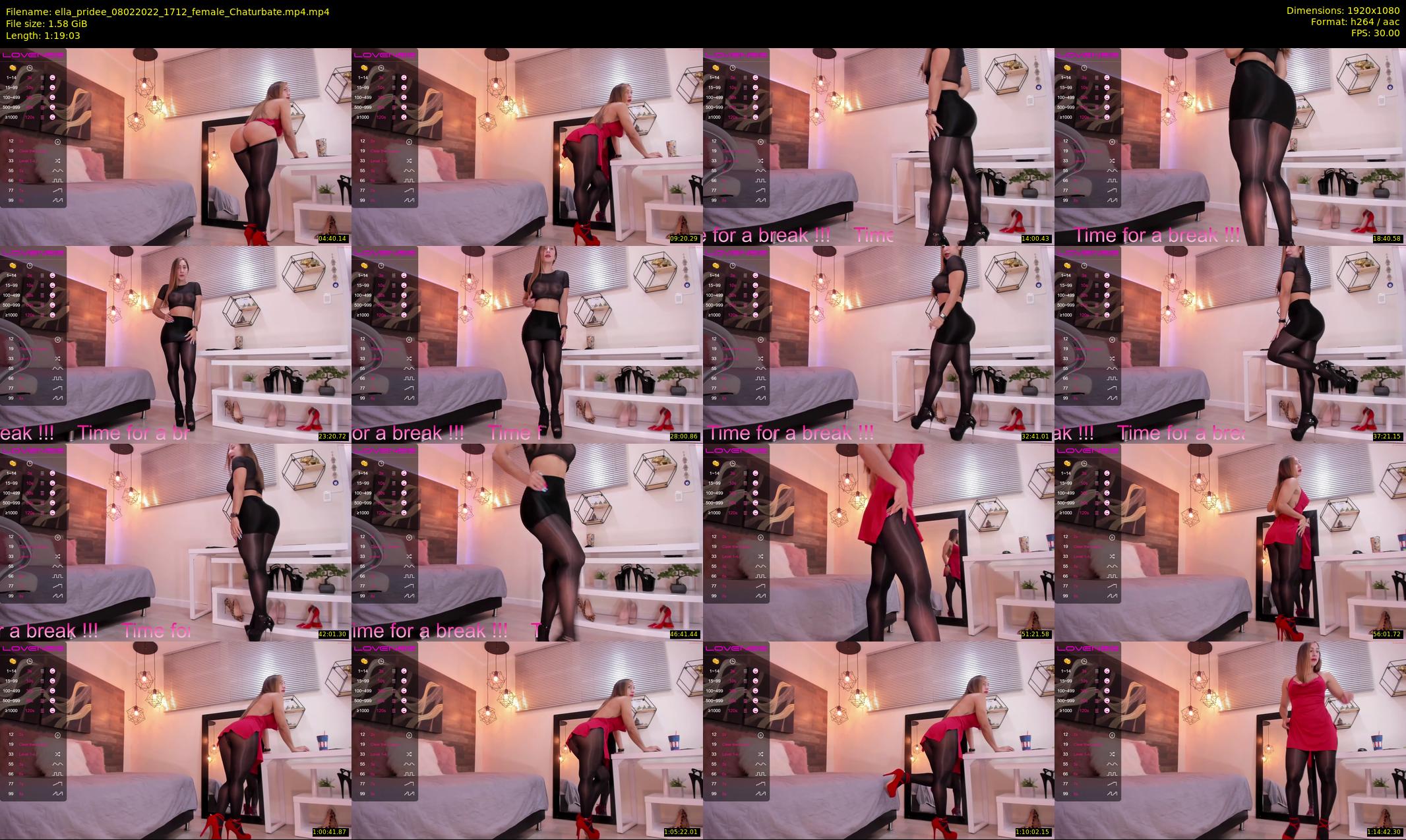 ella_pridee — 80 minute Chaturbate female cam show recording, 1080p, Feb 8, 2022