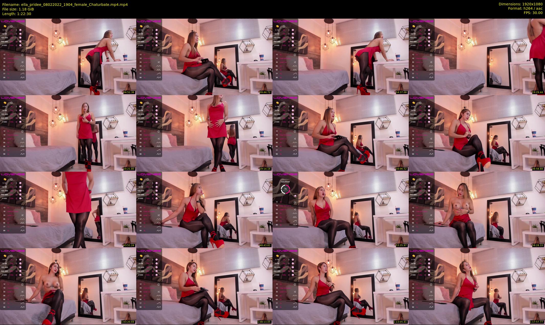 ella_pridee — 83 minute Chaturbate female cam show recording, 1080p, Feb 8, 2022