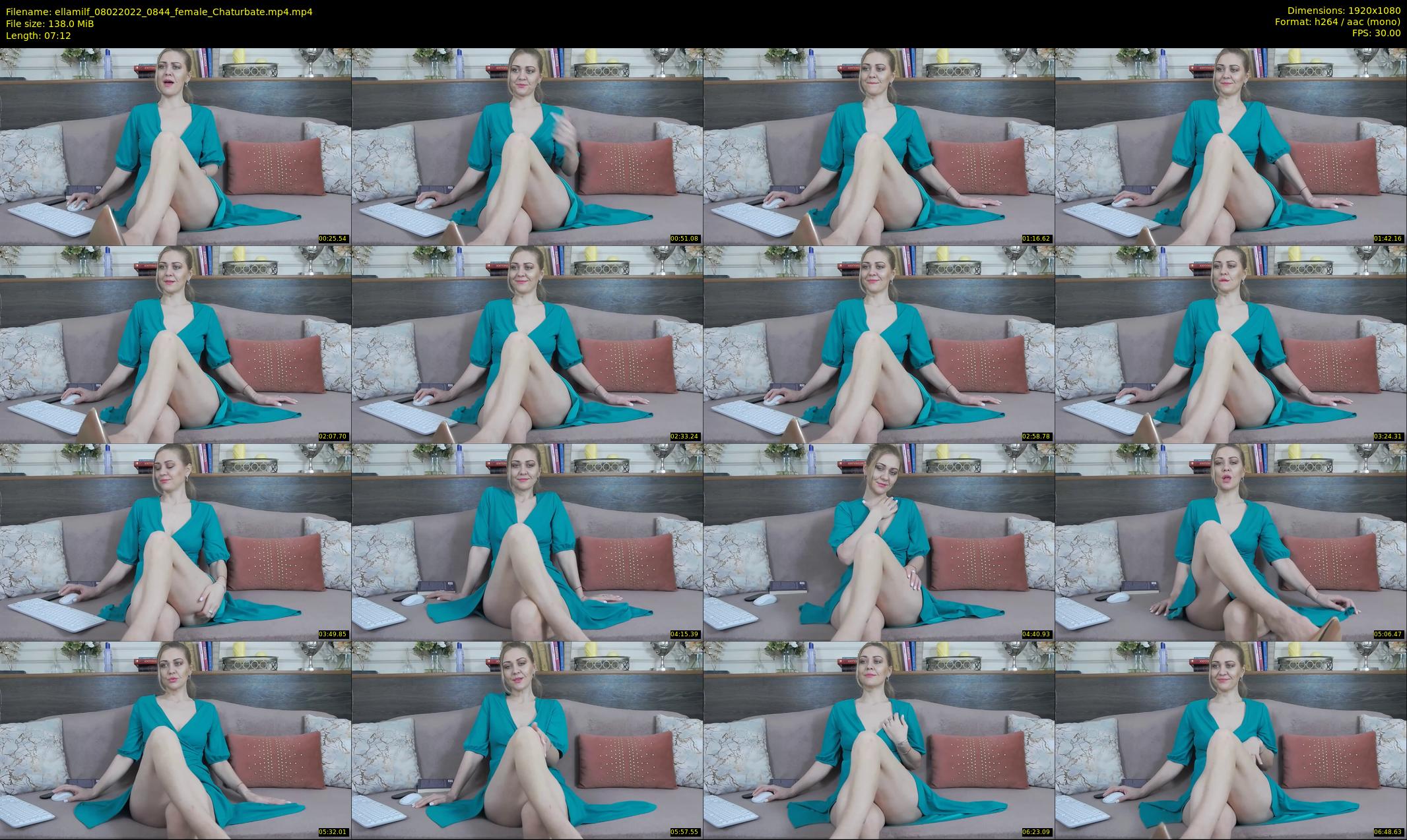ellamilf — 8 minute Chaturbate female cam show recording, 1080p, Feb 8, 2022