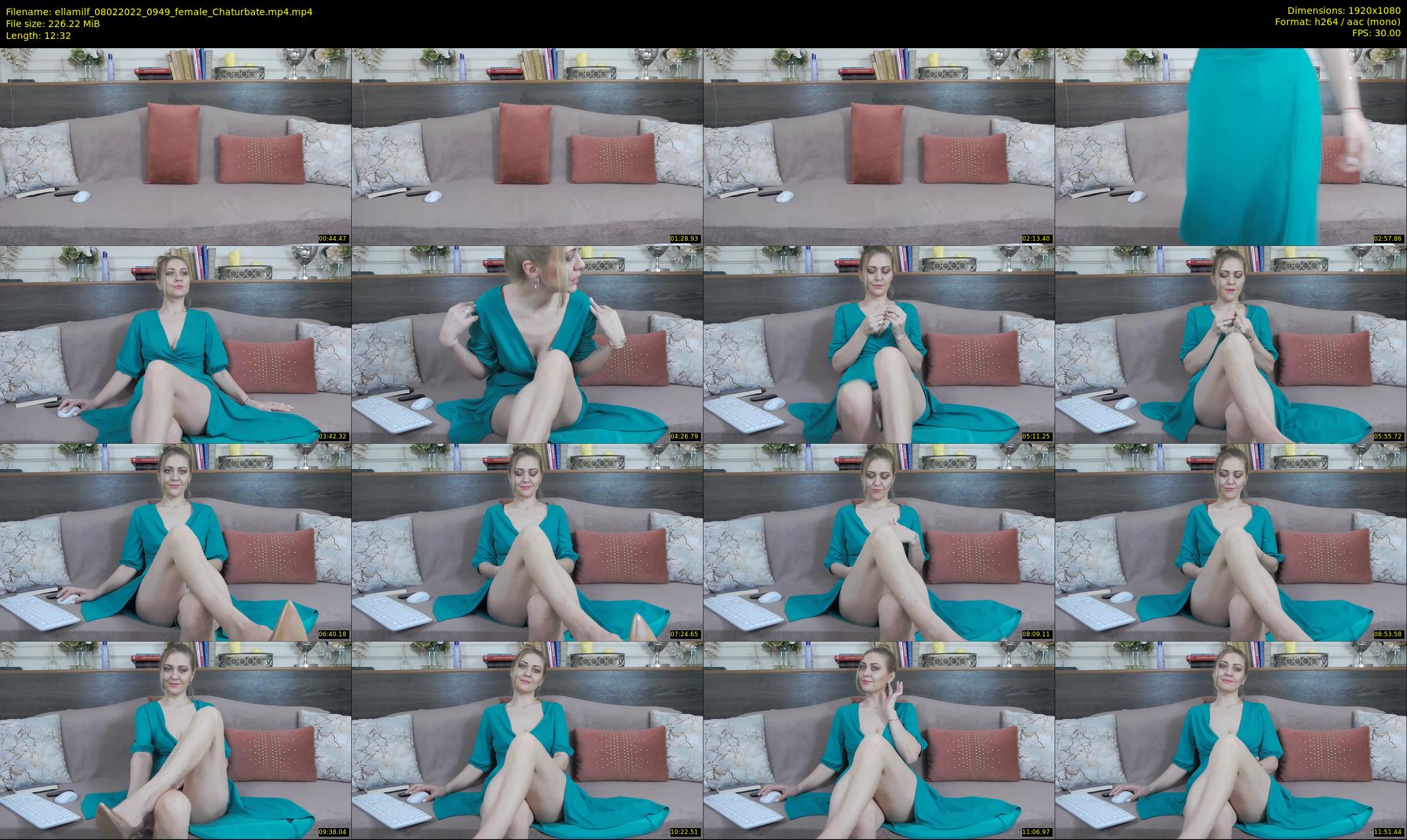 ellamilf — 13 minute Chaturbate female cam show recording, 1080p, Feb 8, 2022
