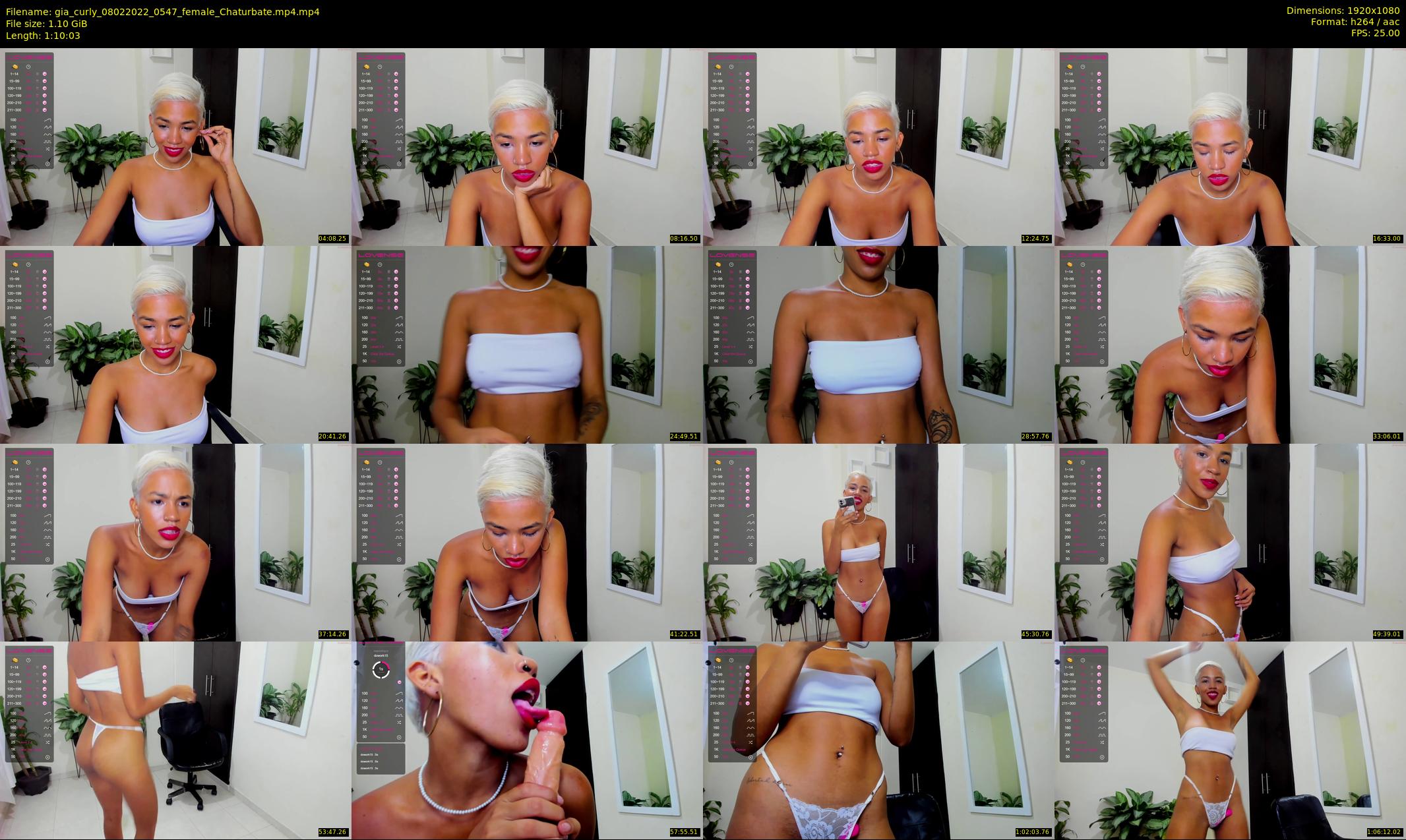 gia_curly — 71 minute Chaturbate female cam show recording, 1080p, Feb 8, 2022
