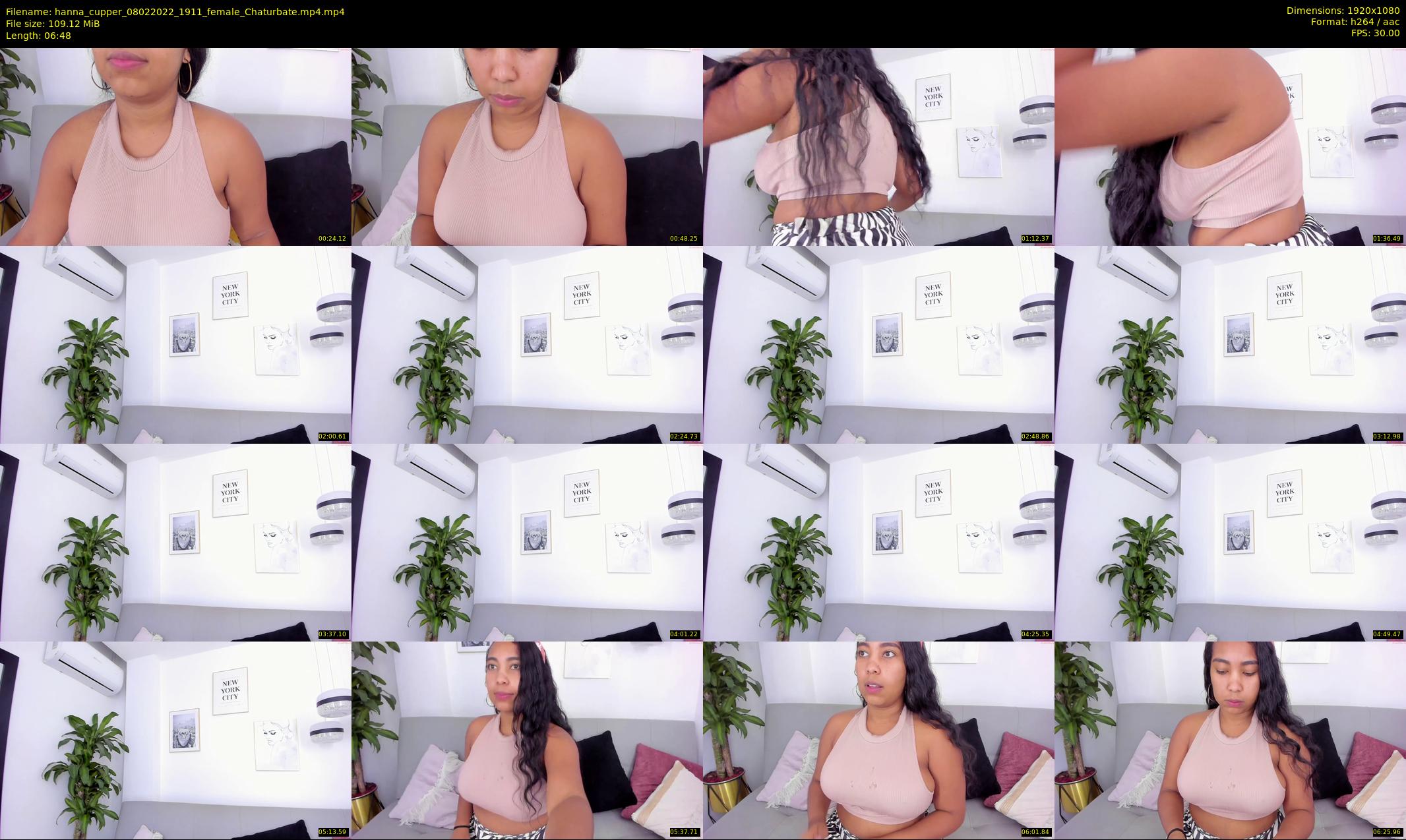 hanna_cupper — 7 minute Chaturbate female cam show recording, 1080p, Feb 8, 2022