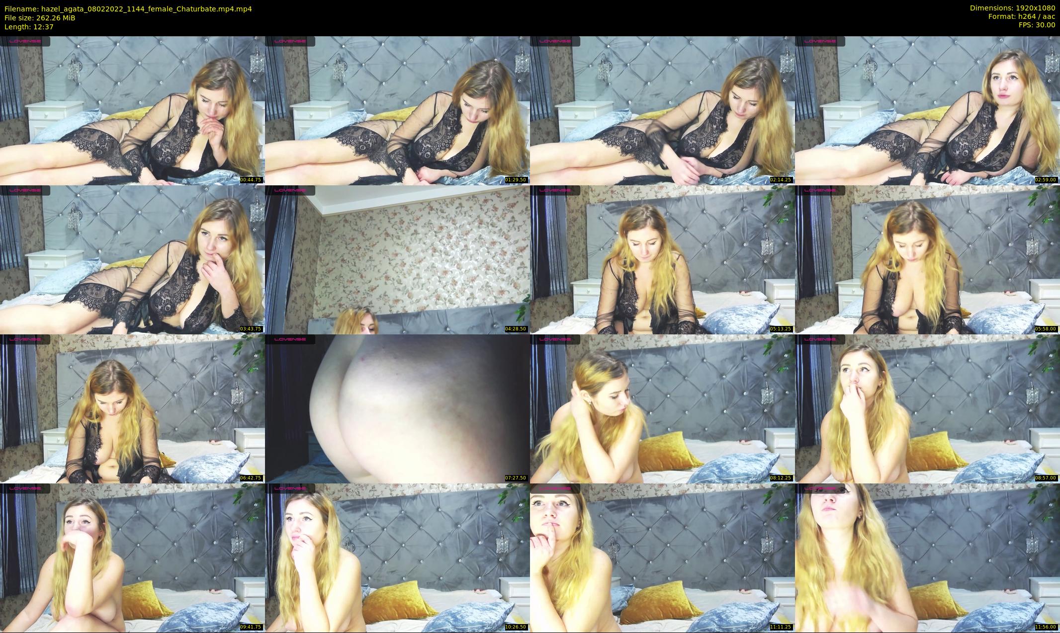 hazel_agata — 13 minute Chaturbate female cam show recording, 1080p, Feb 8, 2022
