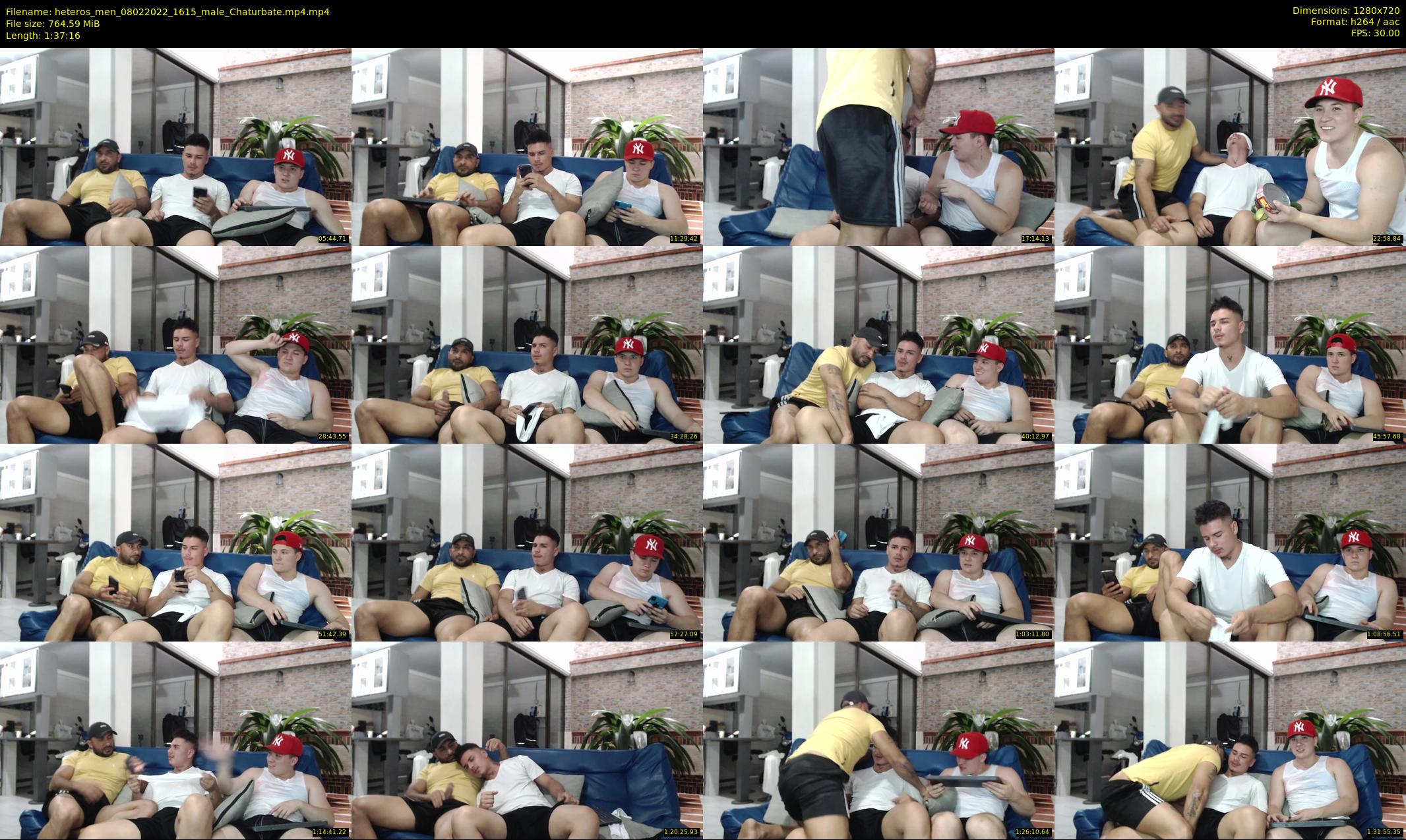 heteros_men — 98 minute Chaturbate male cam show recording, 720p, Feb 8, 2022