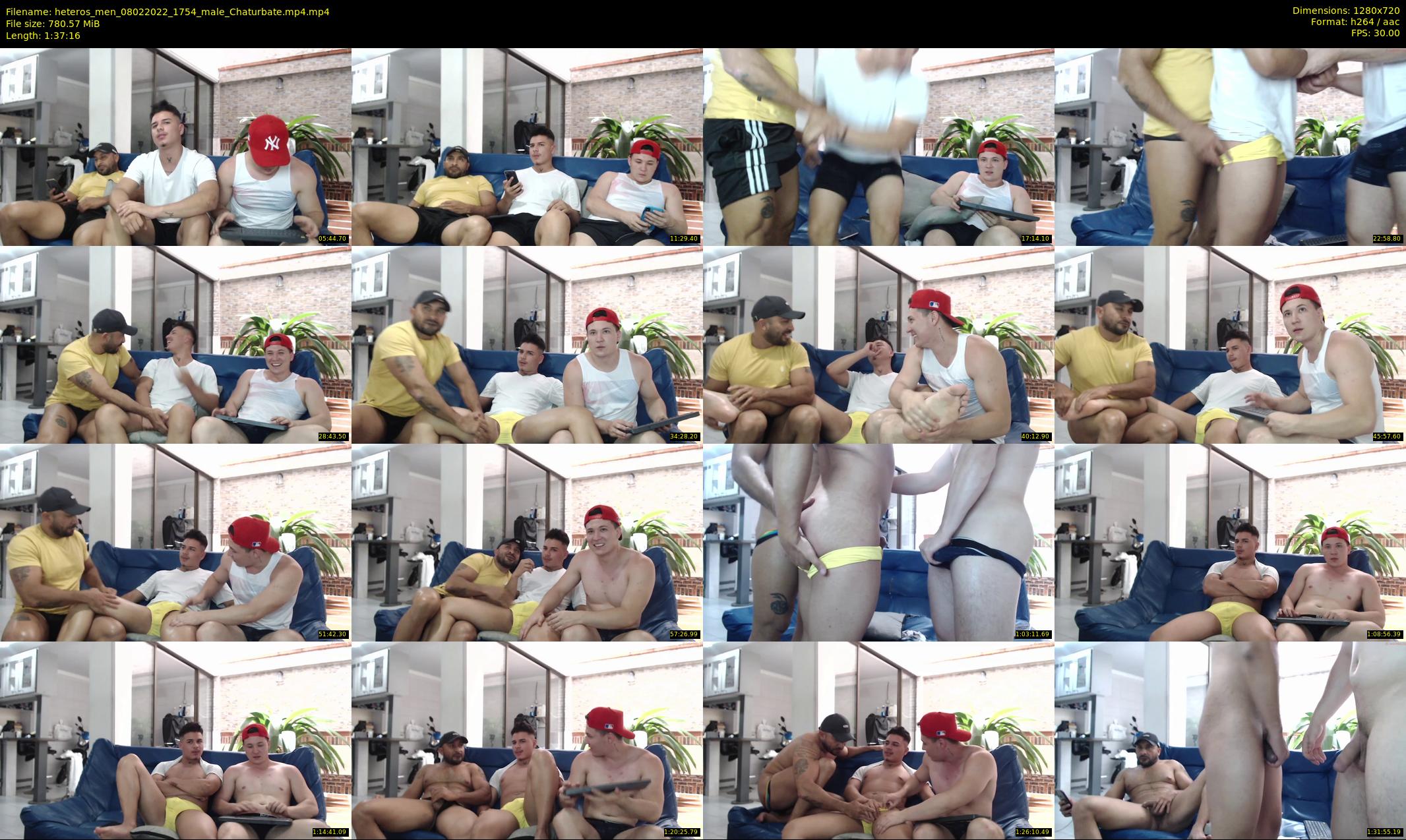 heteros_men — 98 minute Chaturbate male cam show recording, 720p, Feb 8, 2022