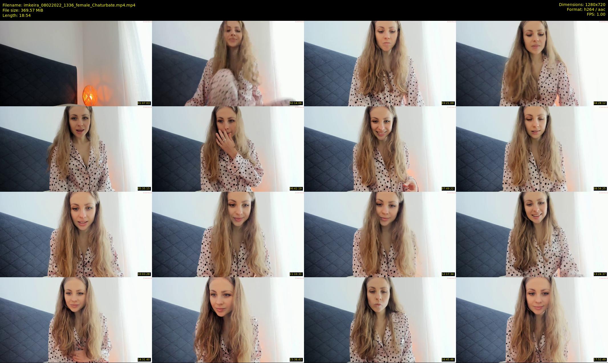 imkeira — 19 minute Chaturbate female cam show recording, 720p, Feb 8, 2022