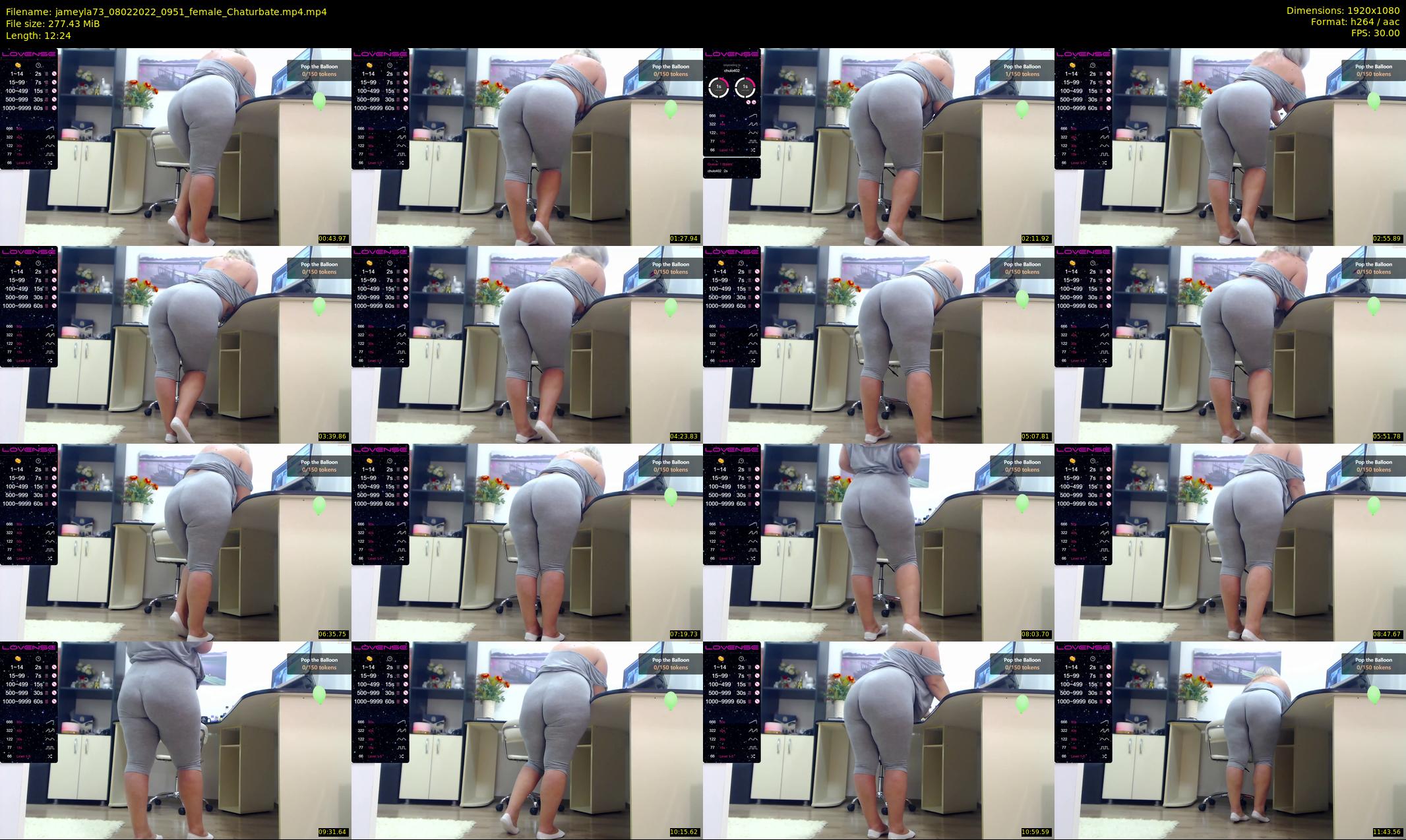 jameyla73 — 13 minute Chaturbate female cam show recording, 1080p, Feb 8, 2022