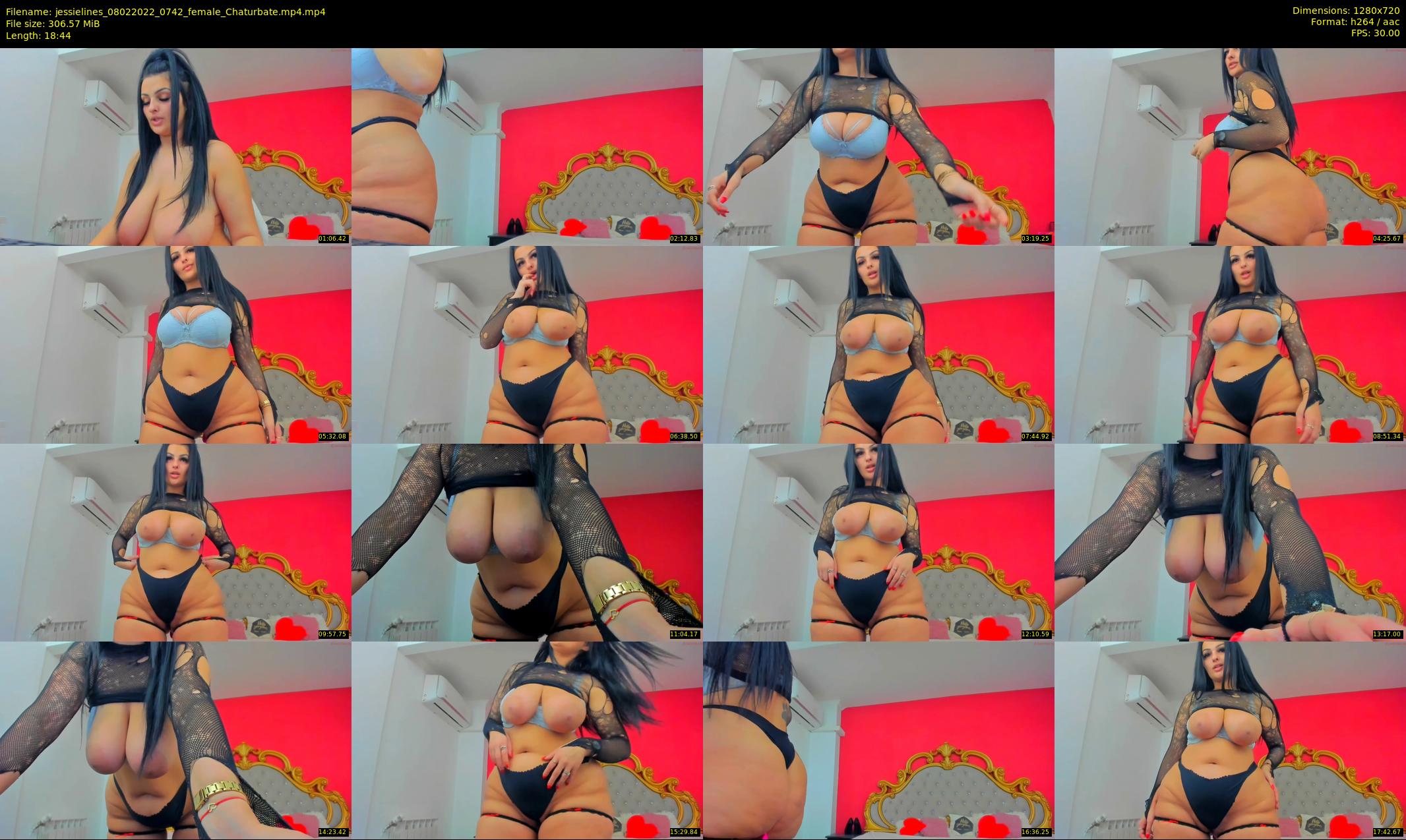 jessielines — 19 minute Chaturbate female cam show recording, 720p, Feb 8, 2022