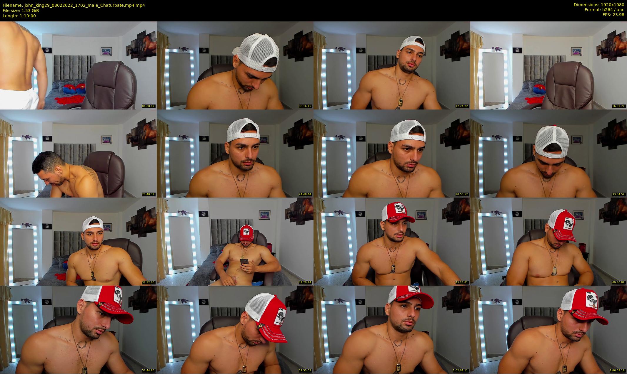 john_king29 — 70 minute Chaturbate male cam show recording, 1080p, Feb 8, 2022