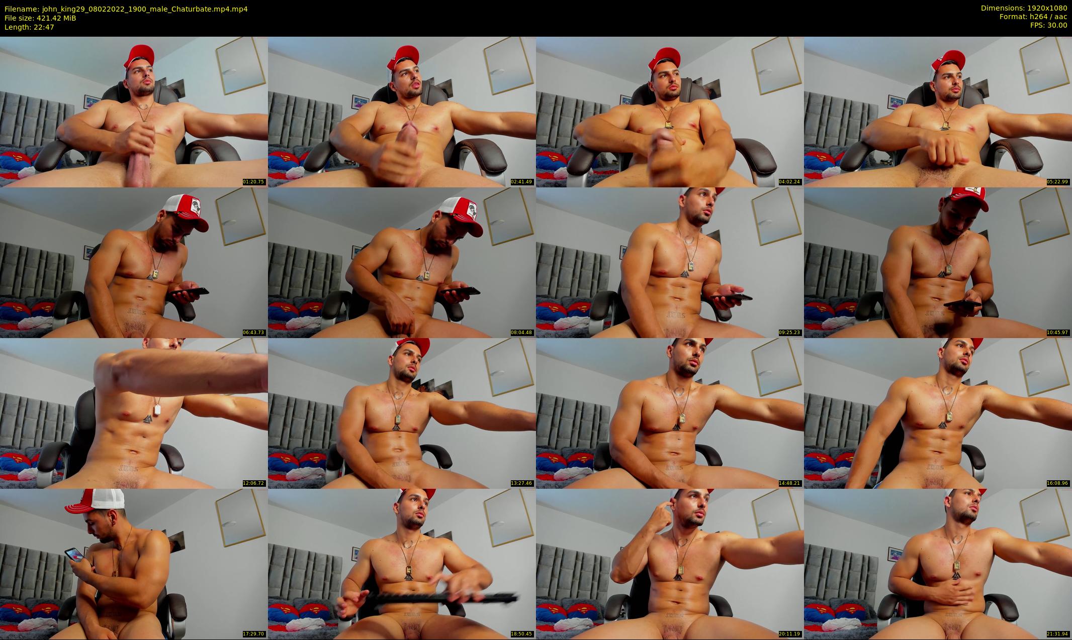 john_king29 — 23 minute Chaturbate male cam show recording, 1080p, Feb 8, 2022