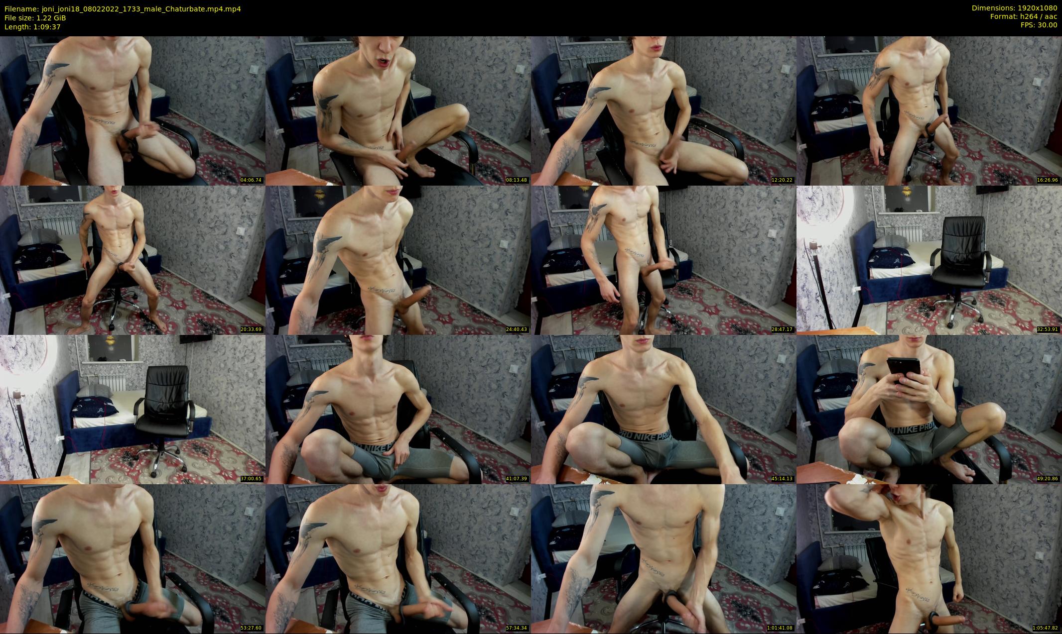 joni_joni18 — 70 minute Chaturbate male cam show recording, 1080p, Feb 8, 2022